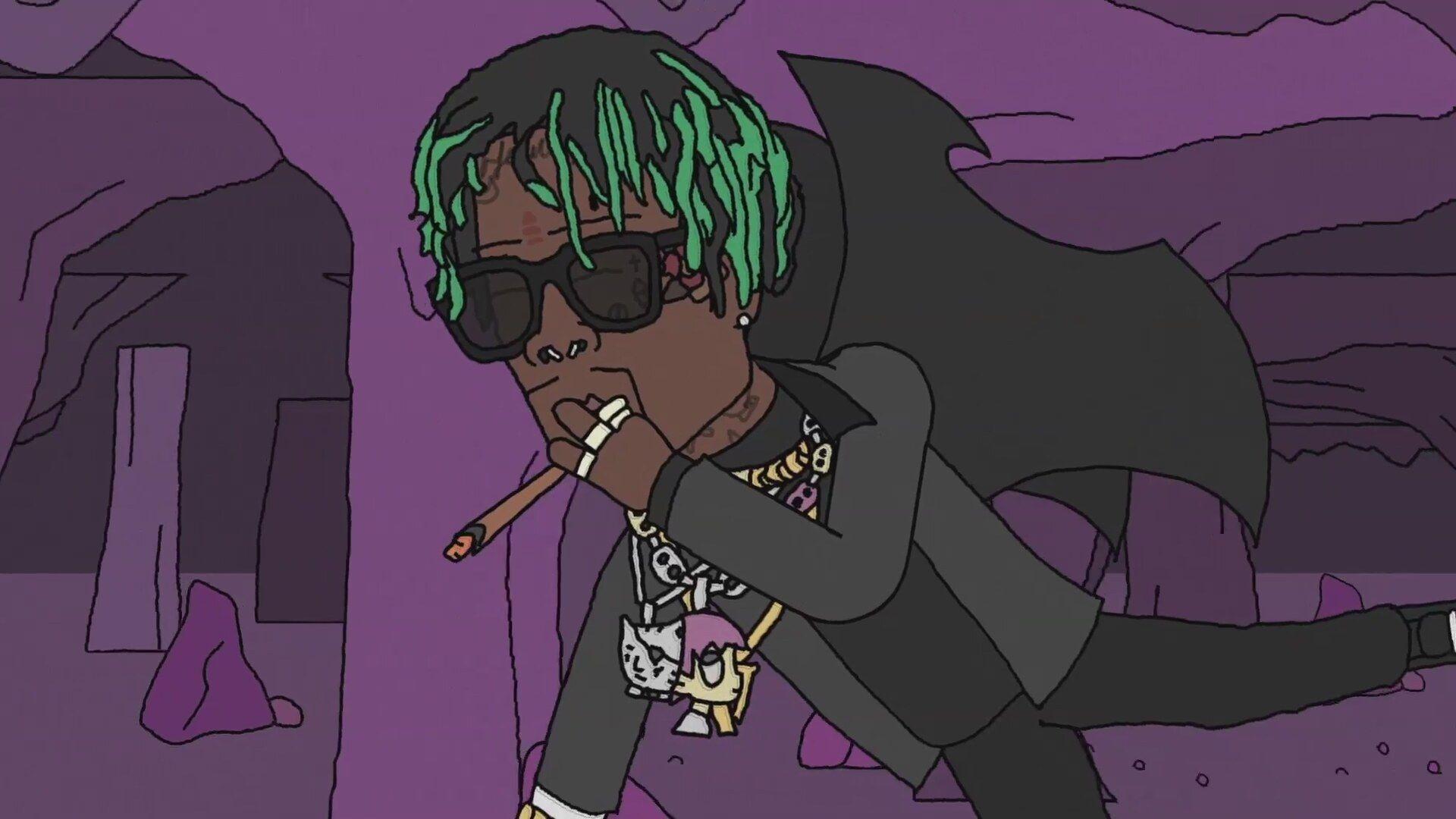 Lil Uzi Vert Anime Wallpaper : Lil Uzi Vert Cartoon Wallpapers - Wallpaper Cave - Would you like