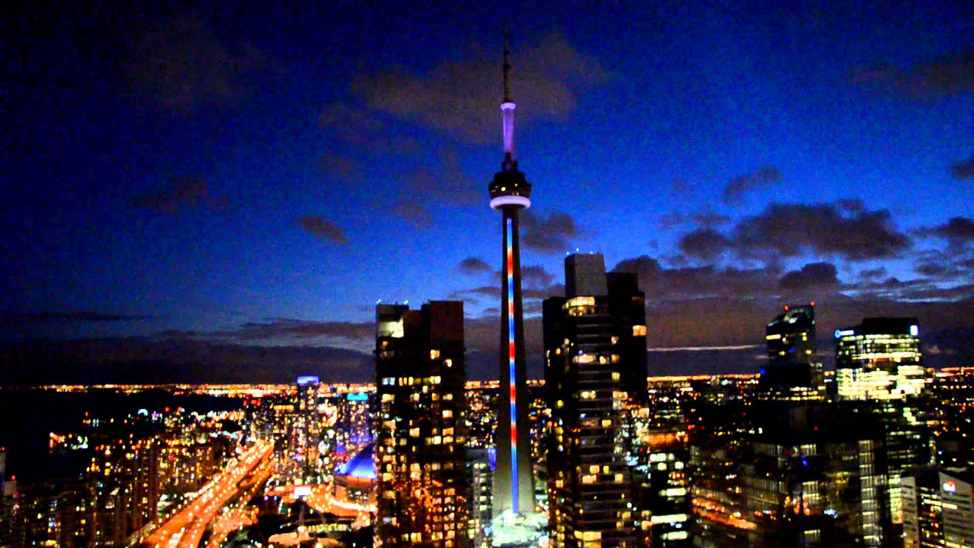 CN Tower Light Show