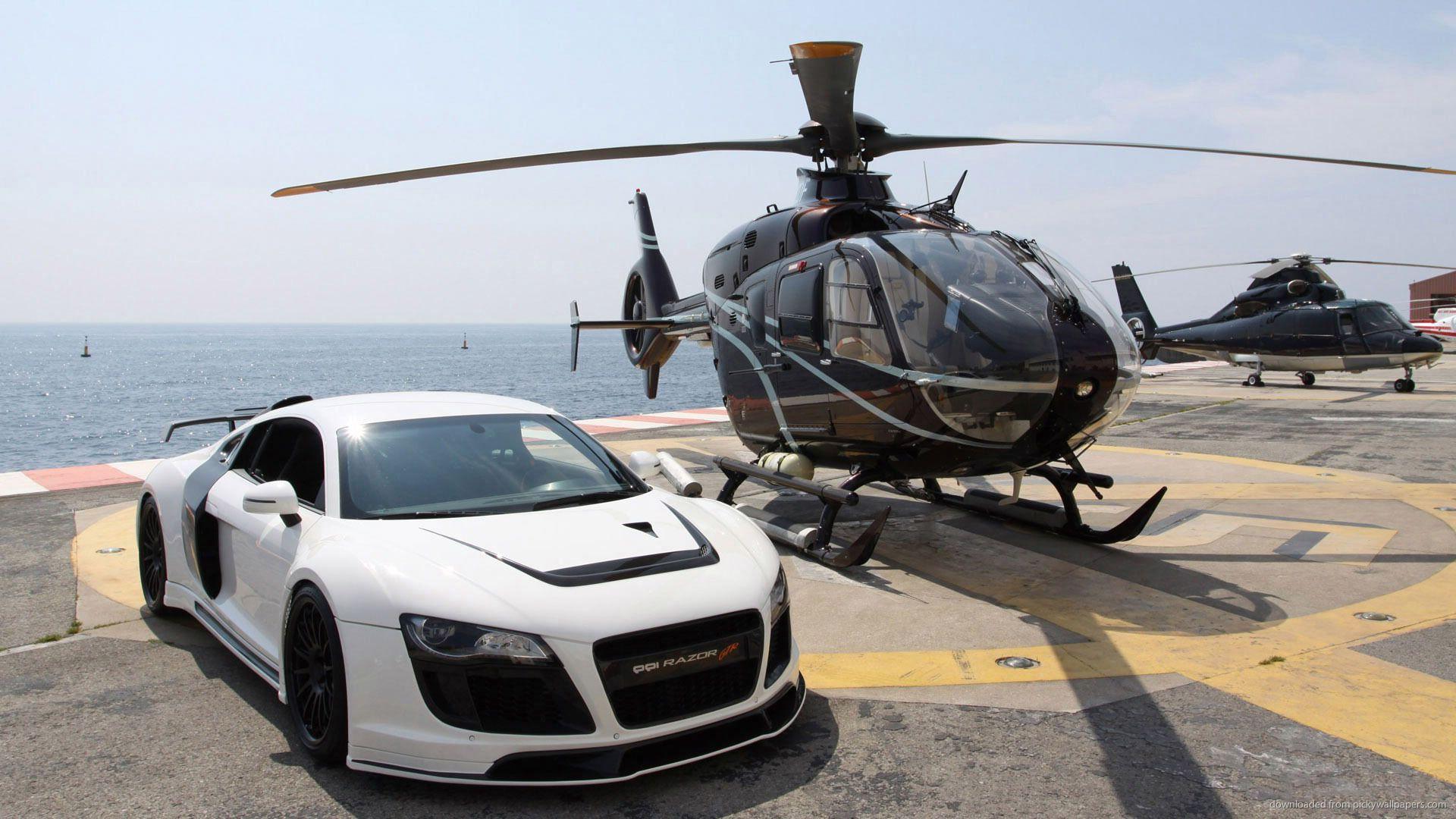 Helicopter Audi Wallpaper