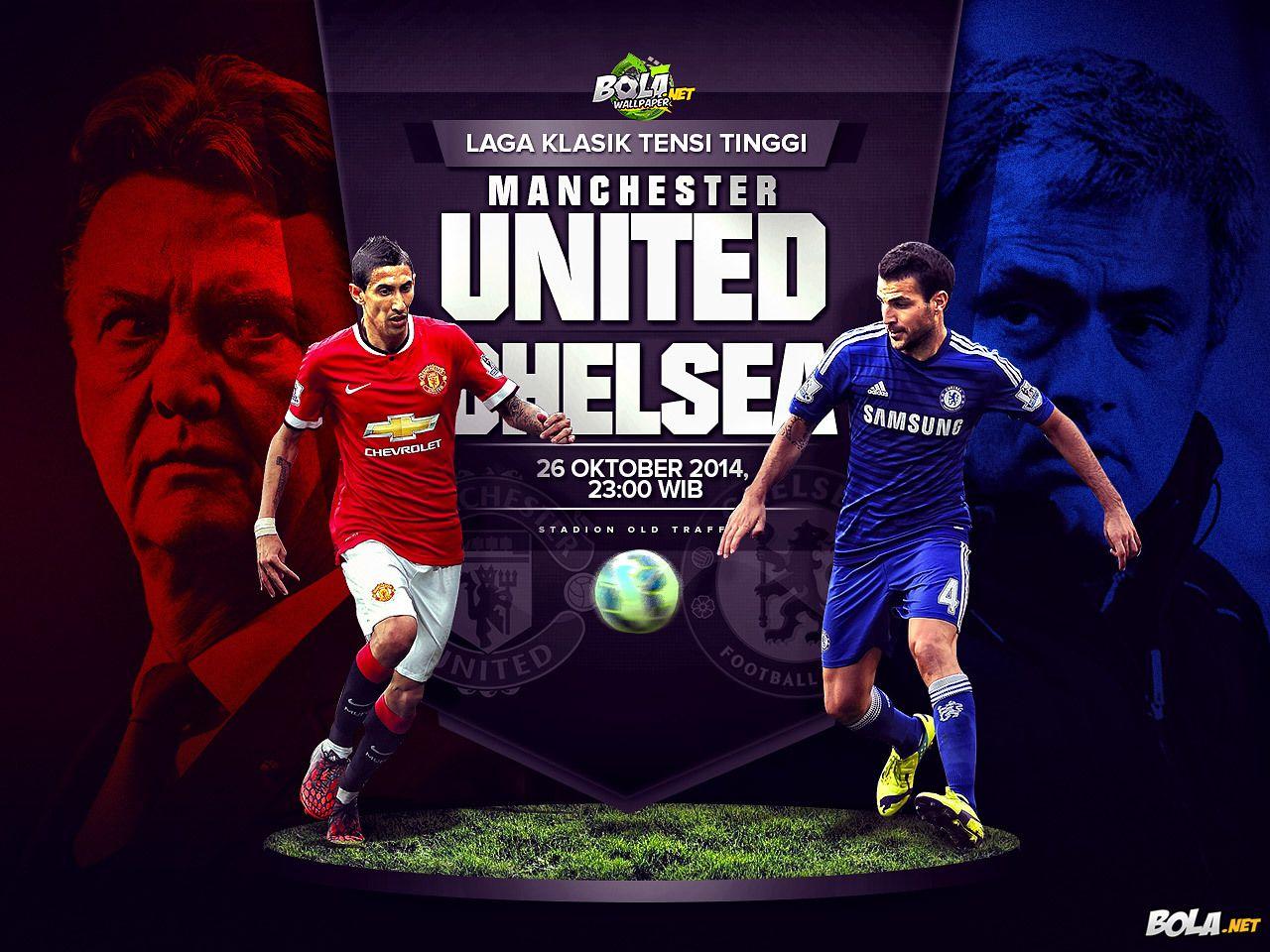 Download Wallpaper United vs Chelsea