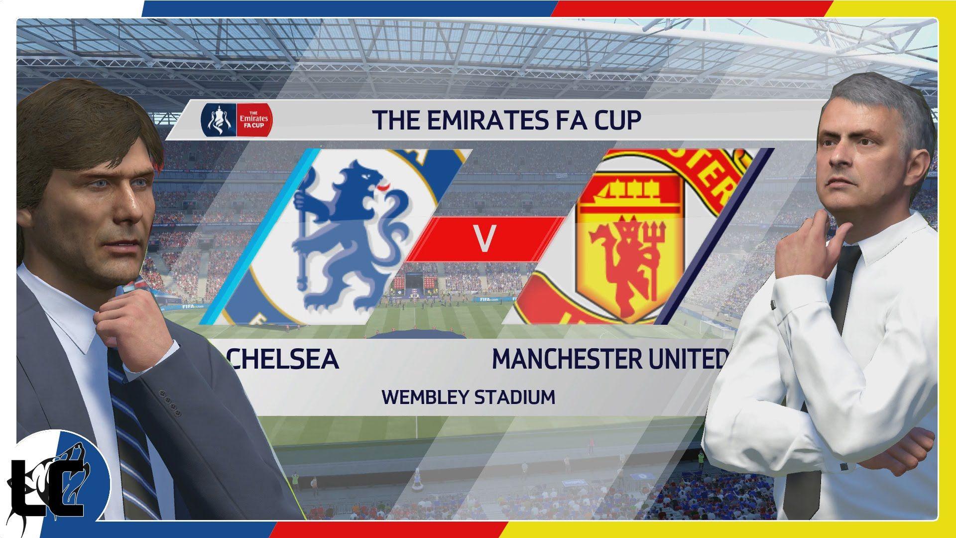 The Emirates FA Cup Final. Chelsea Vs. Manchester United. FIFA 17