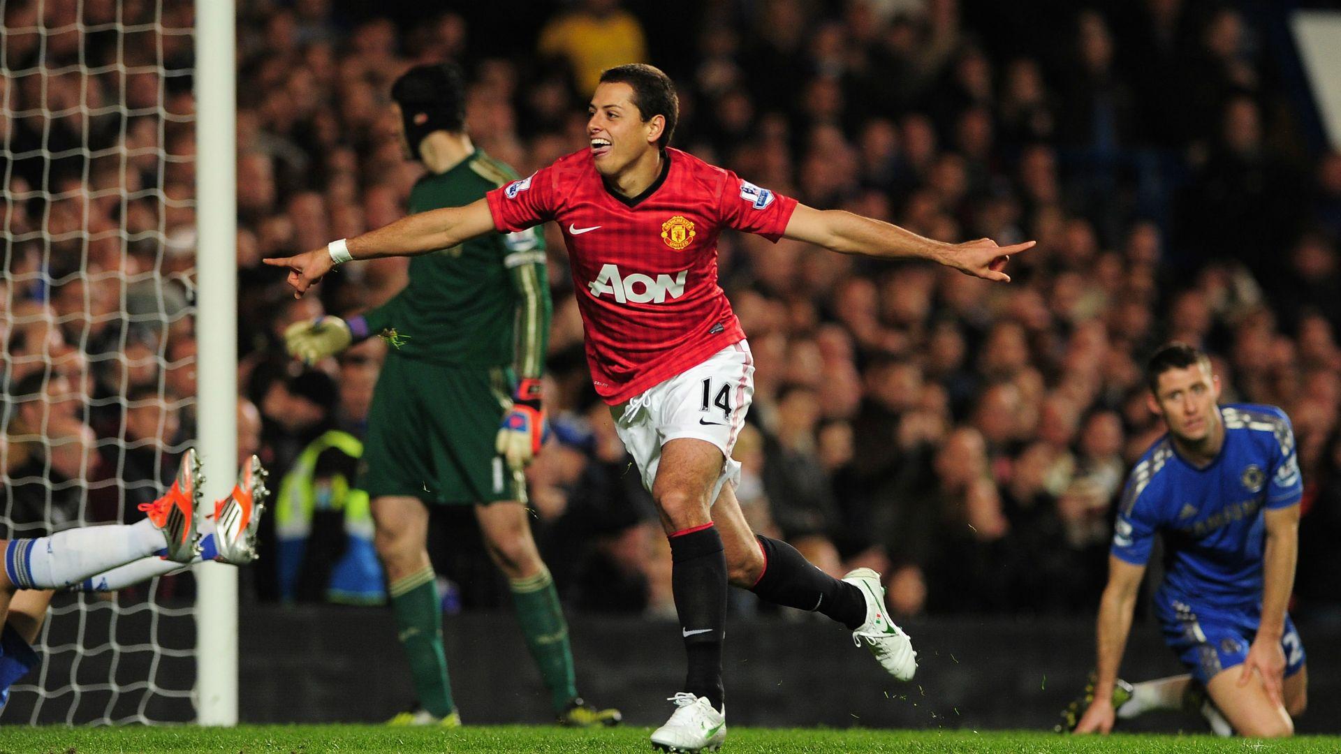 Manchester United Player Showing Happiness After Goal Wallpaper