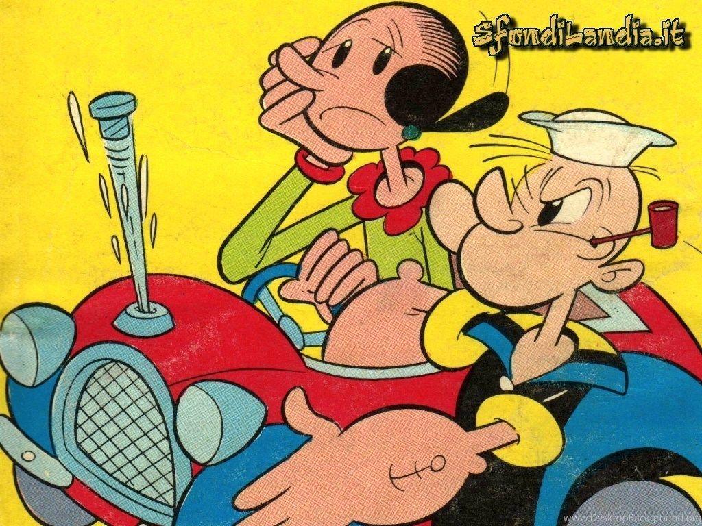 Popeye The Sailor Man HD Backgrounds For Desktop Cartoons Wallpapers