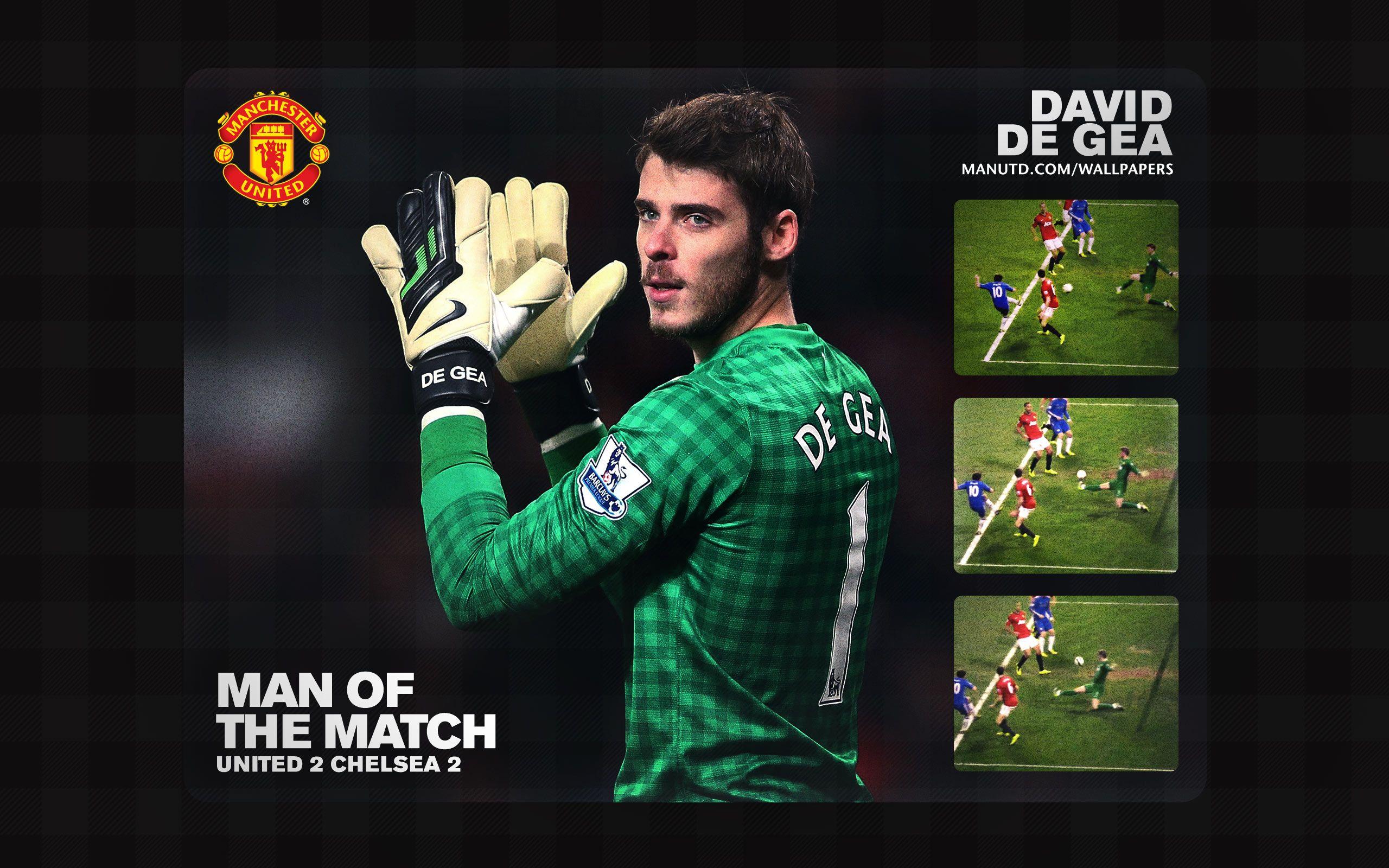 De Gea: Man Of The Match Manchester United vs Chelsea, Old Trafford