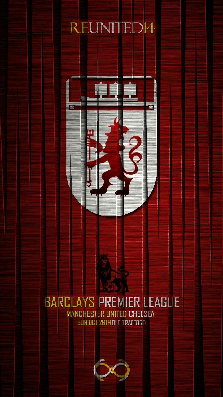 Matchday Poster. Manchester United vs Chelsea