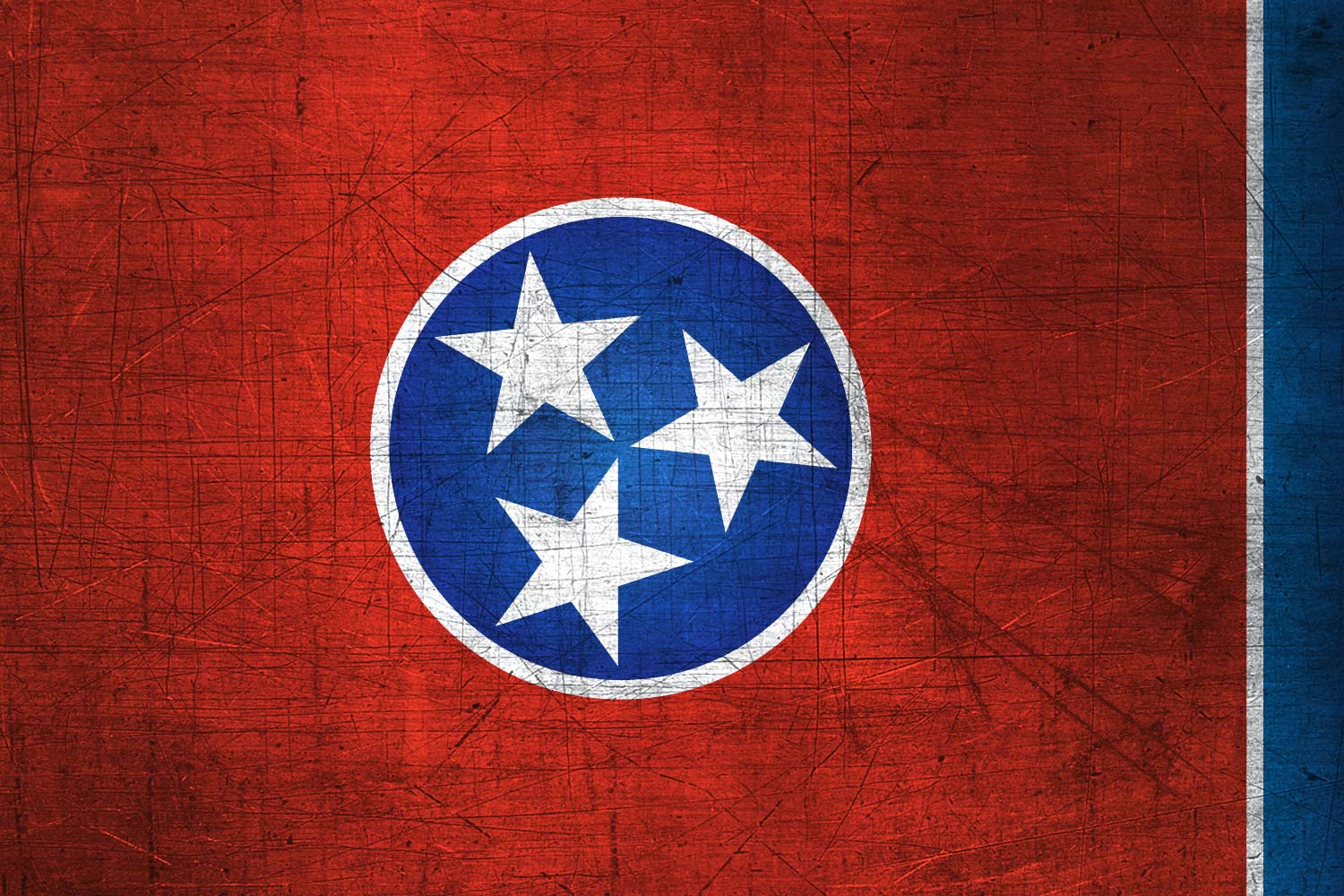 Tennessean Flag Metal (Flag of Tennessee) it for free