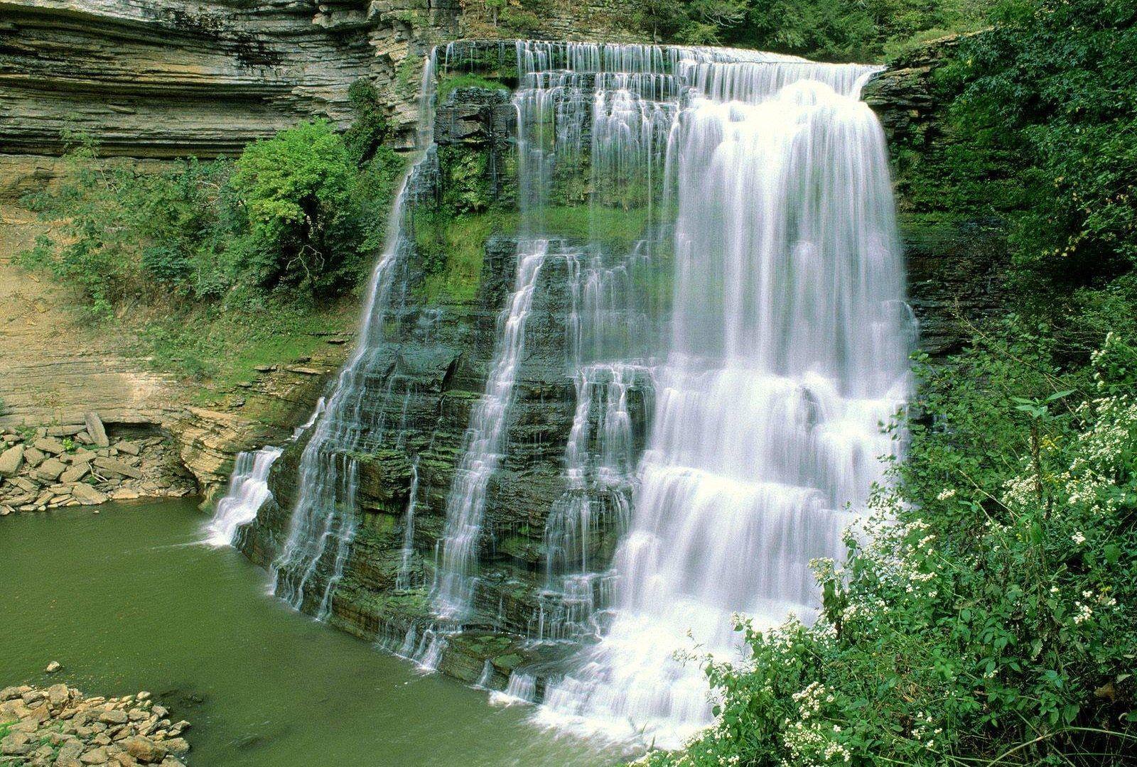 Tennessee Tag wallpaper: Falls Sparta Burgess Nature Natural Area
