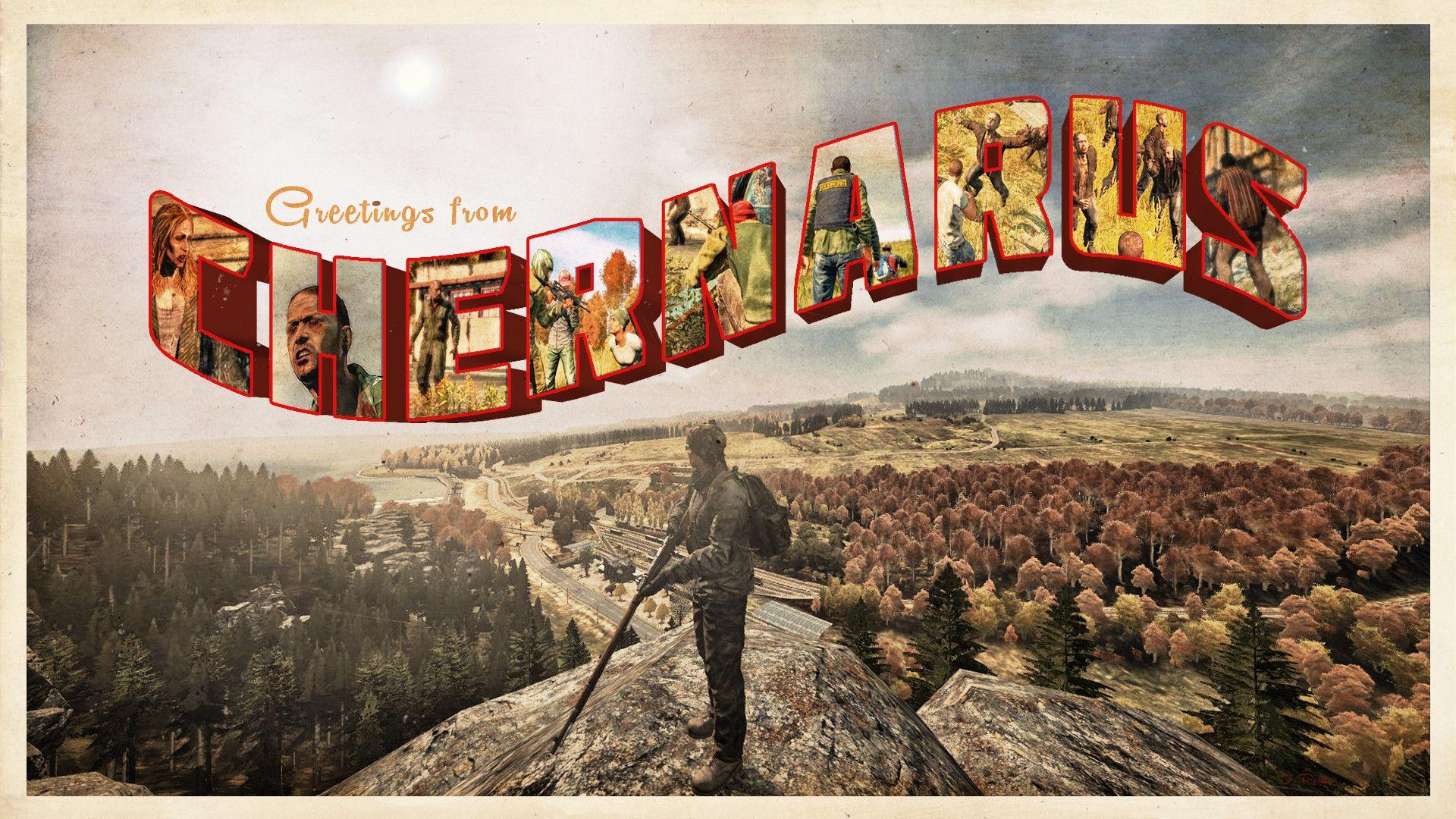 Greetings from Chernarus Postcard