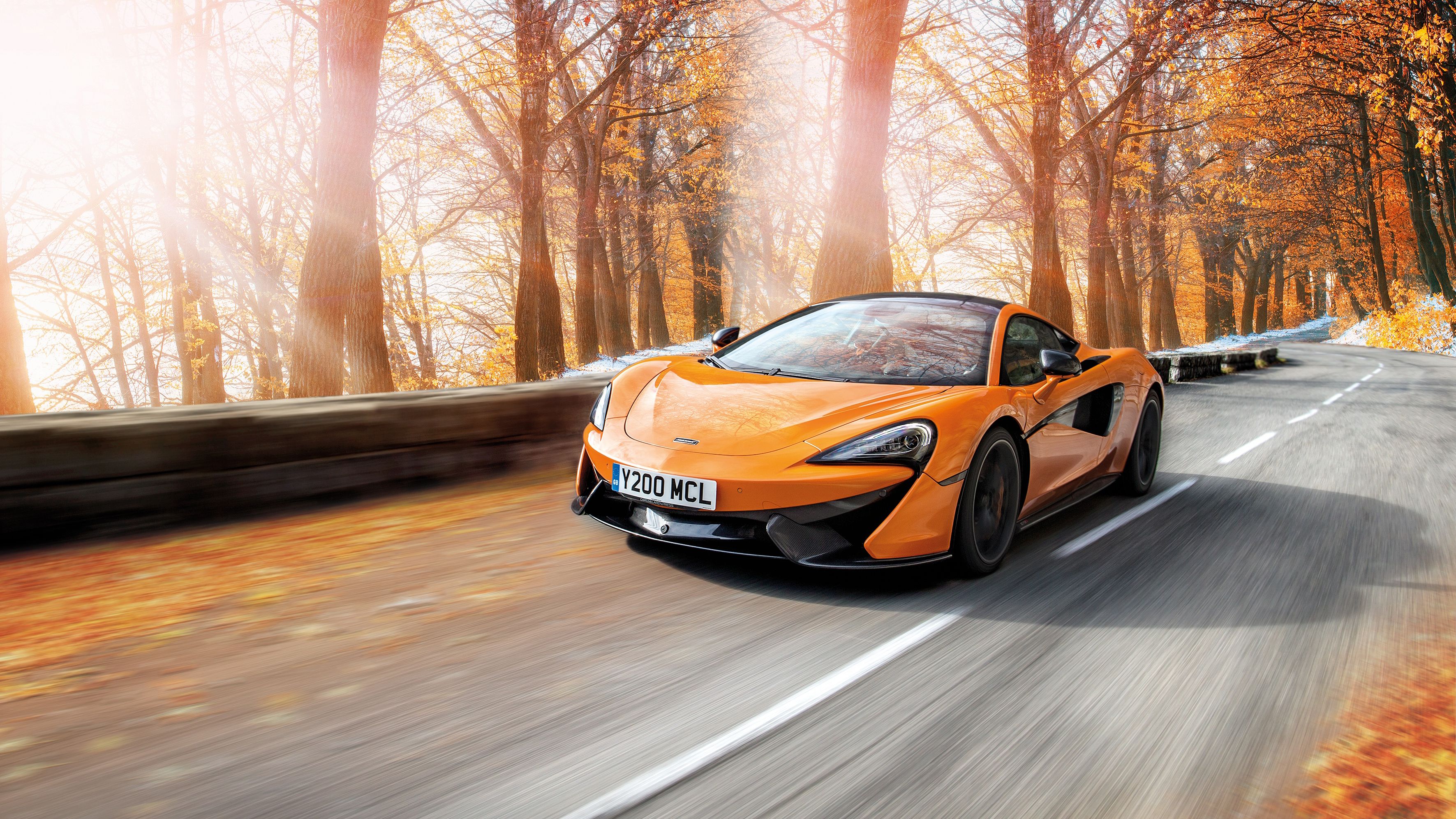 McLaren 570S Pirelli MC Sottozero 3 Winter Tires Wallpaper. HD Car