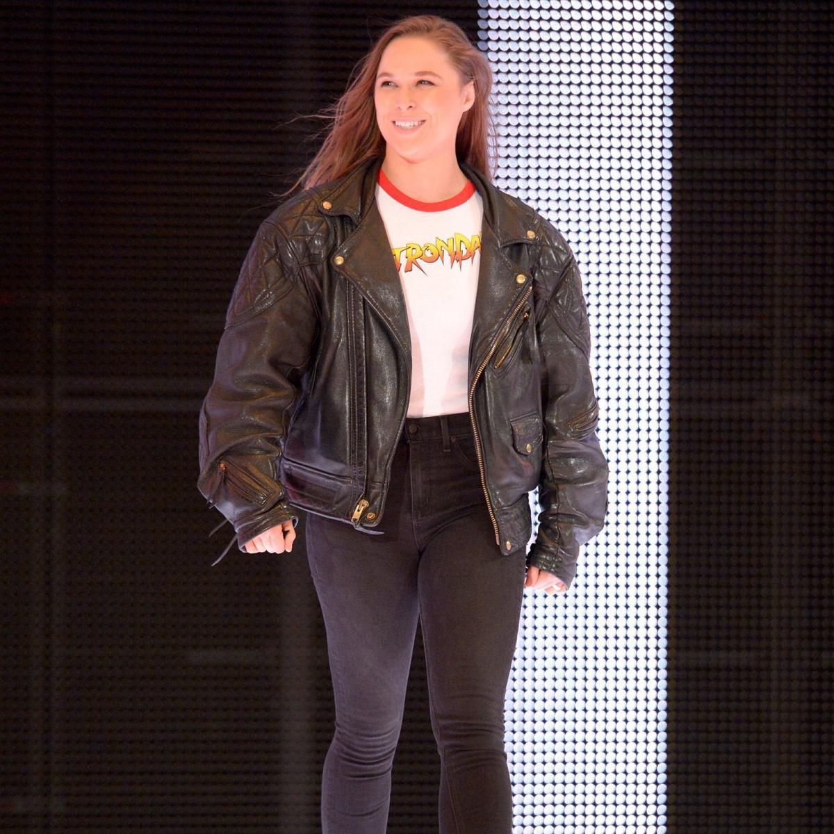 Ronda Rousey crashes Royal Rumble 2018: photo