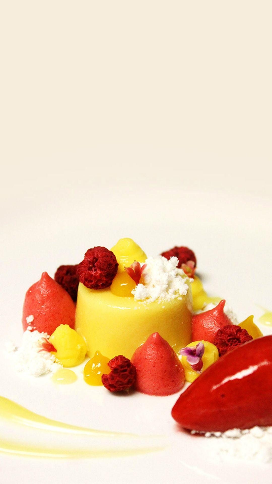 Yummy Fruit Pudding Dessert #iPhone #plus #wallpaper. iPhone 6 8