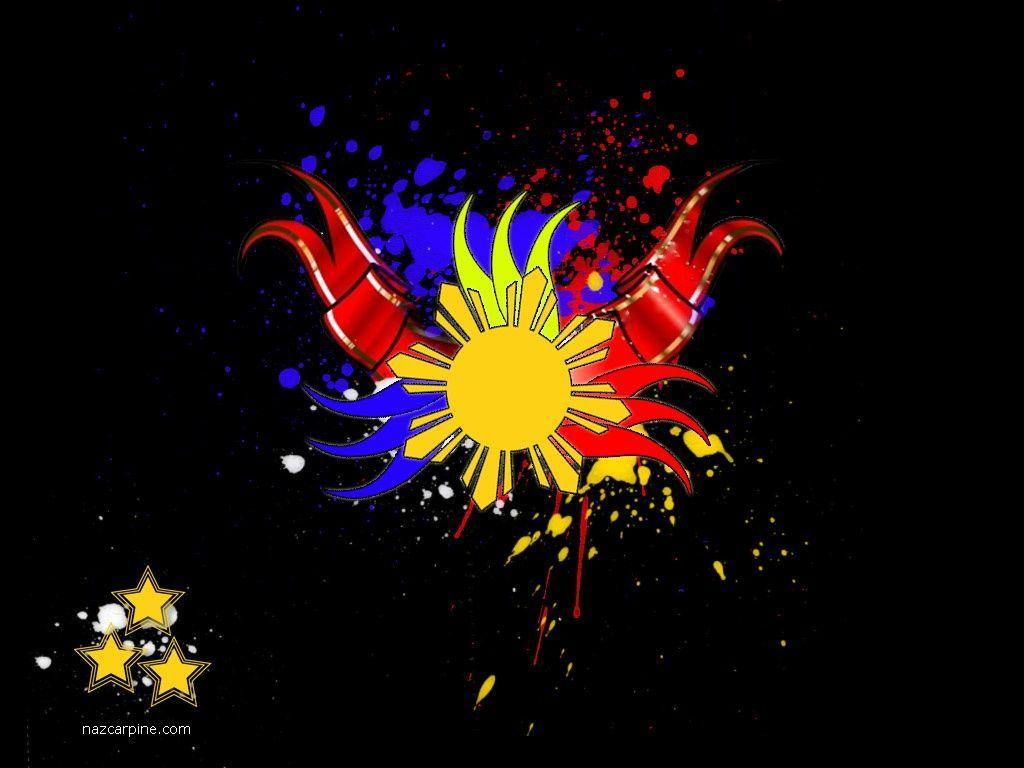 Tribal Wallpaper Pinoy Flag. philippine flag themed philippines n