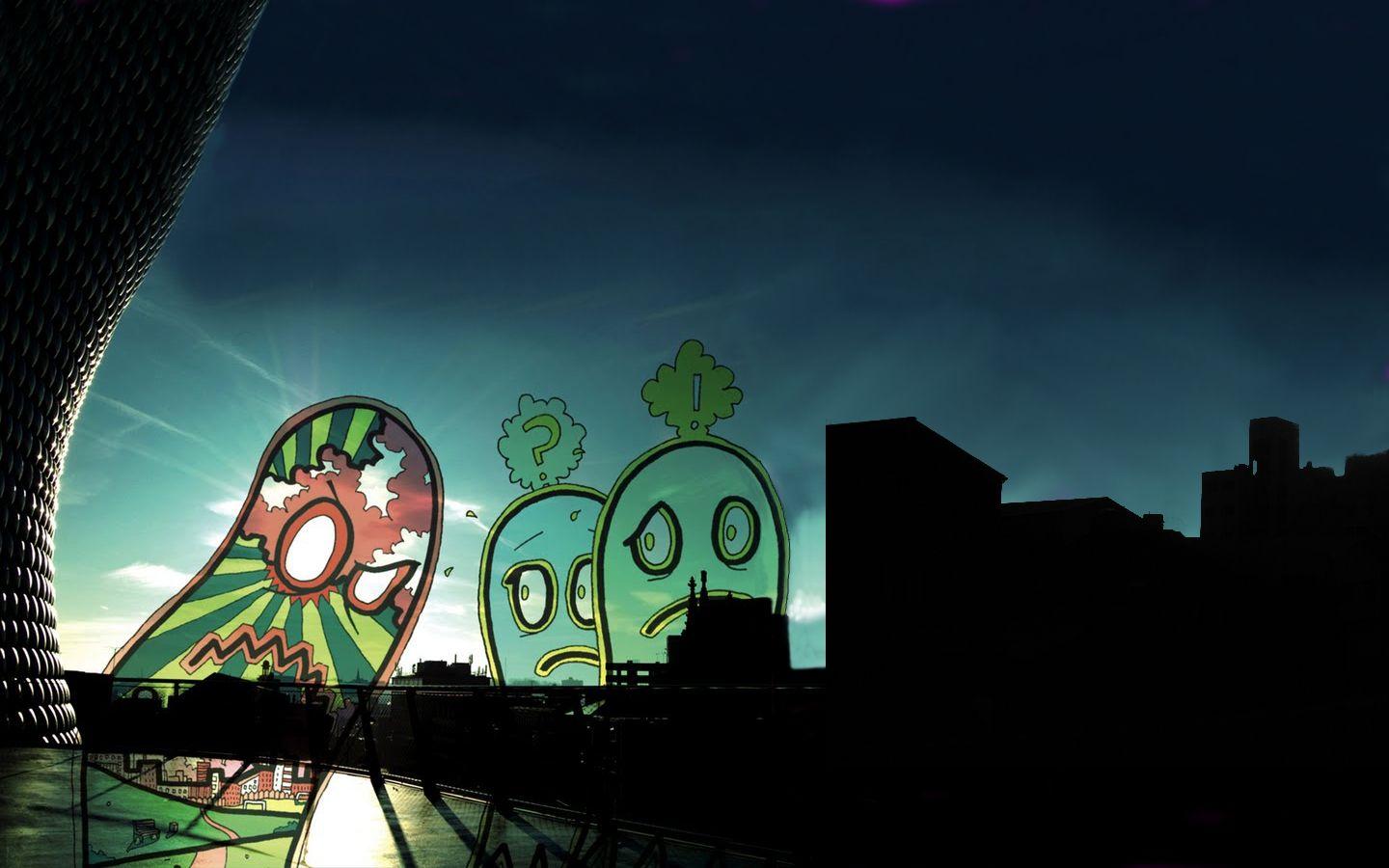 Wet Cement Wallpaper: Johnny Foreigner Up 'til It Was