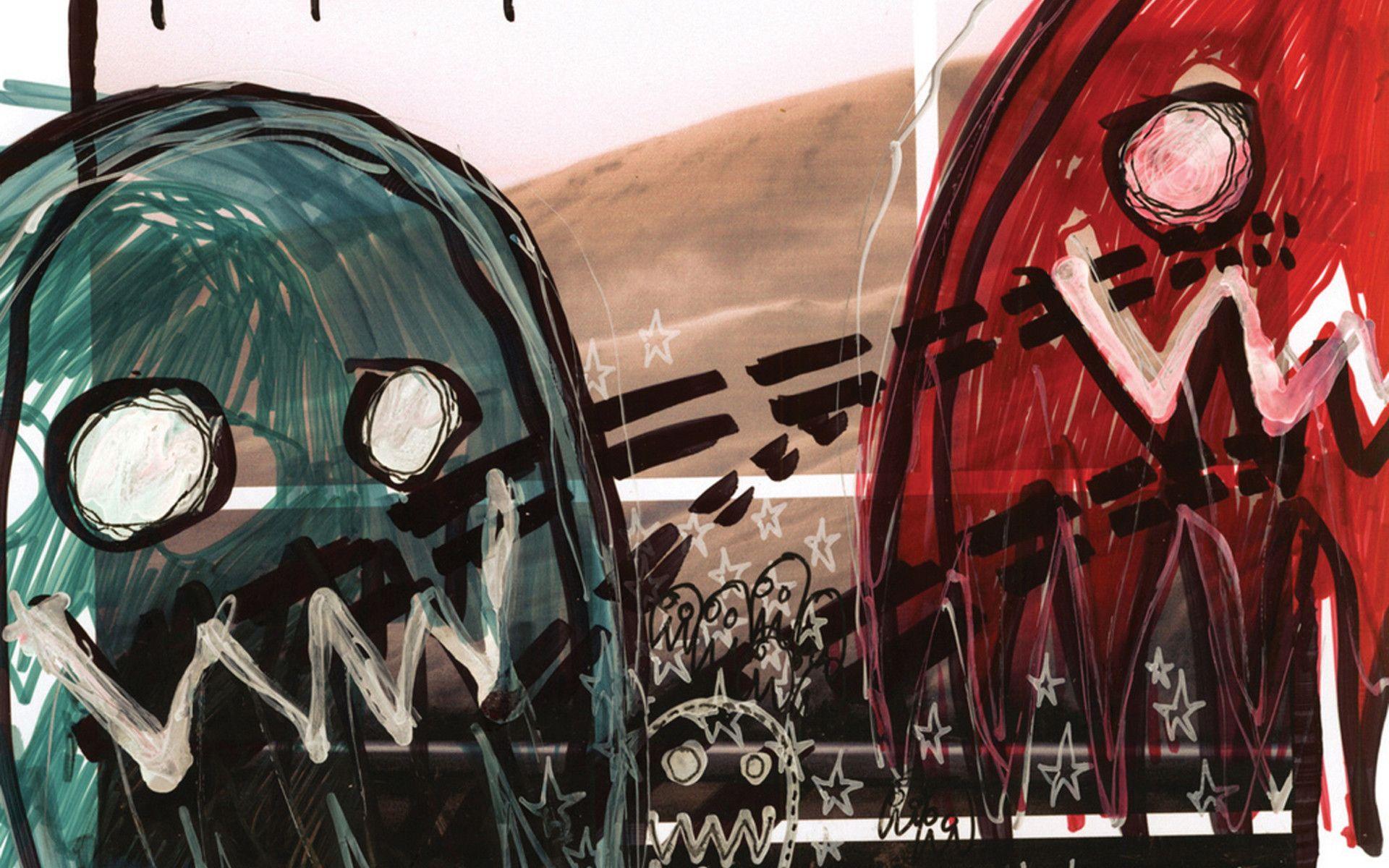 Wet Cement Wallpaper: Johnny Foreigner And The Bigger