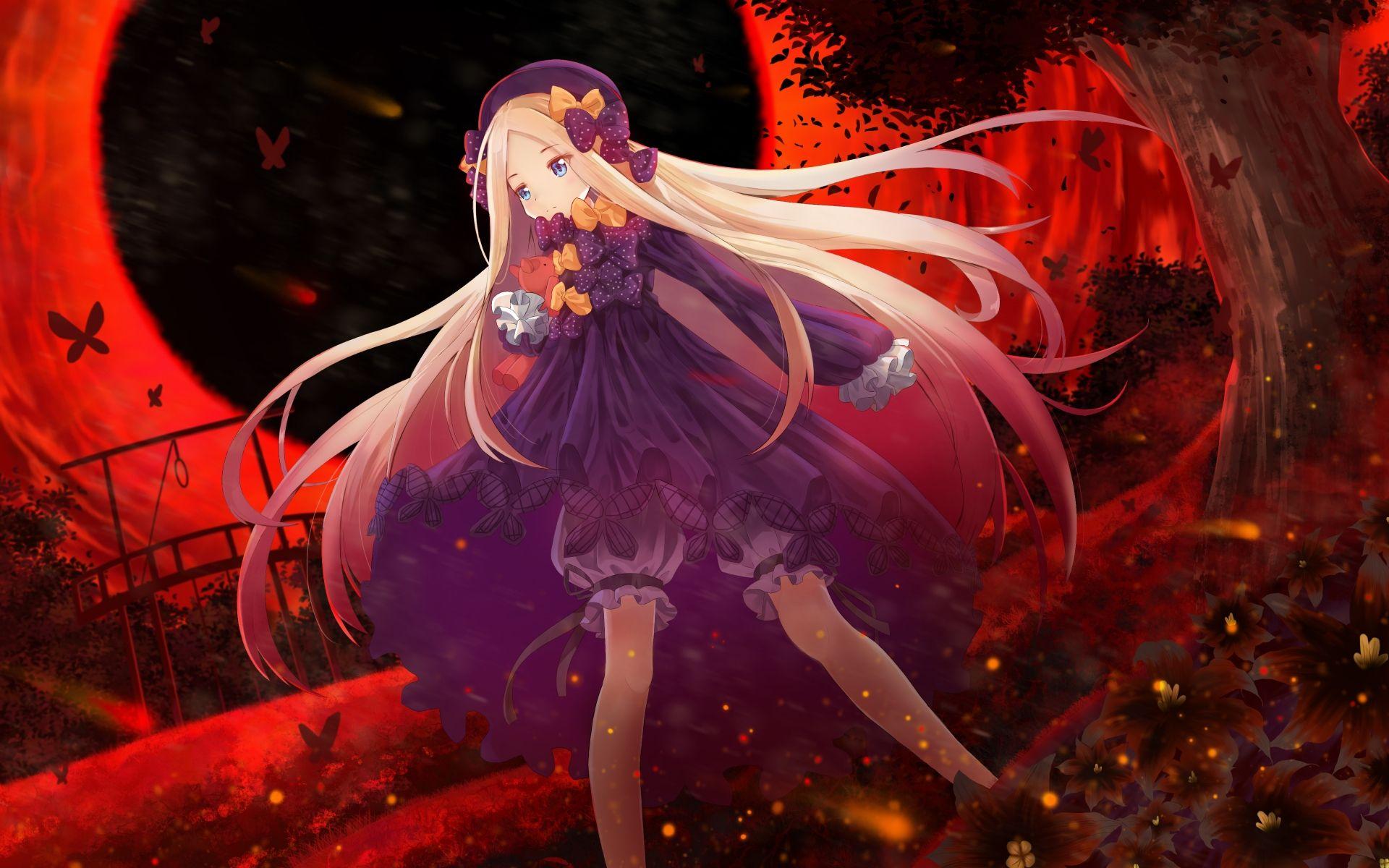 Wallpaper Abigail Williams, Fate Grand Order, Blonde, Foreigner