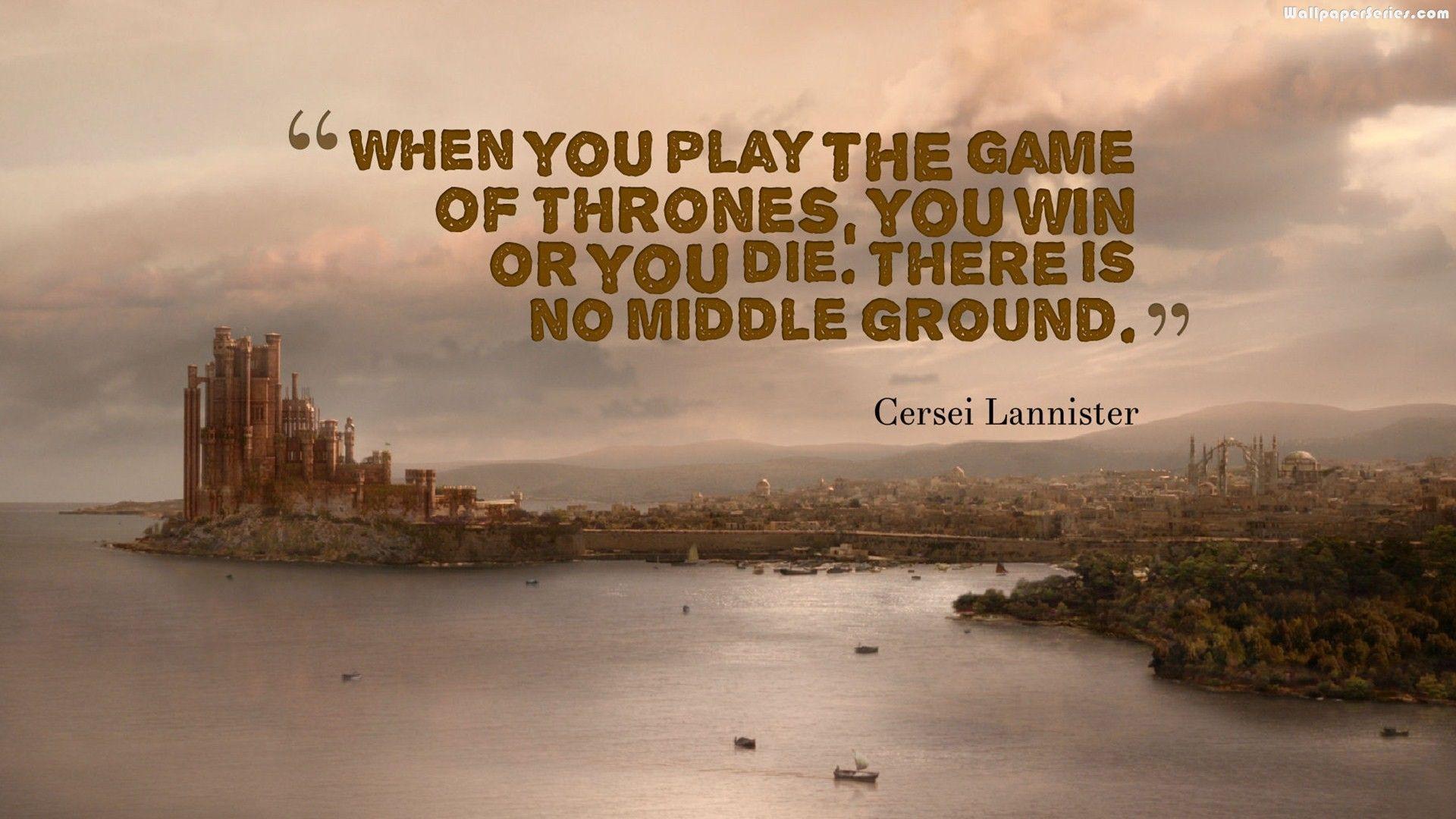 Game Of Thrones Quotes Wallpaper HD Background, Image, Pics