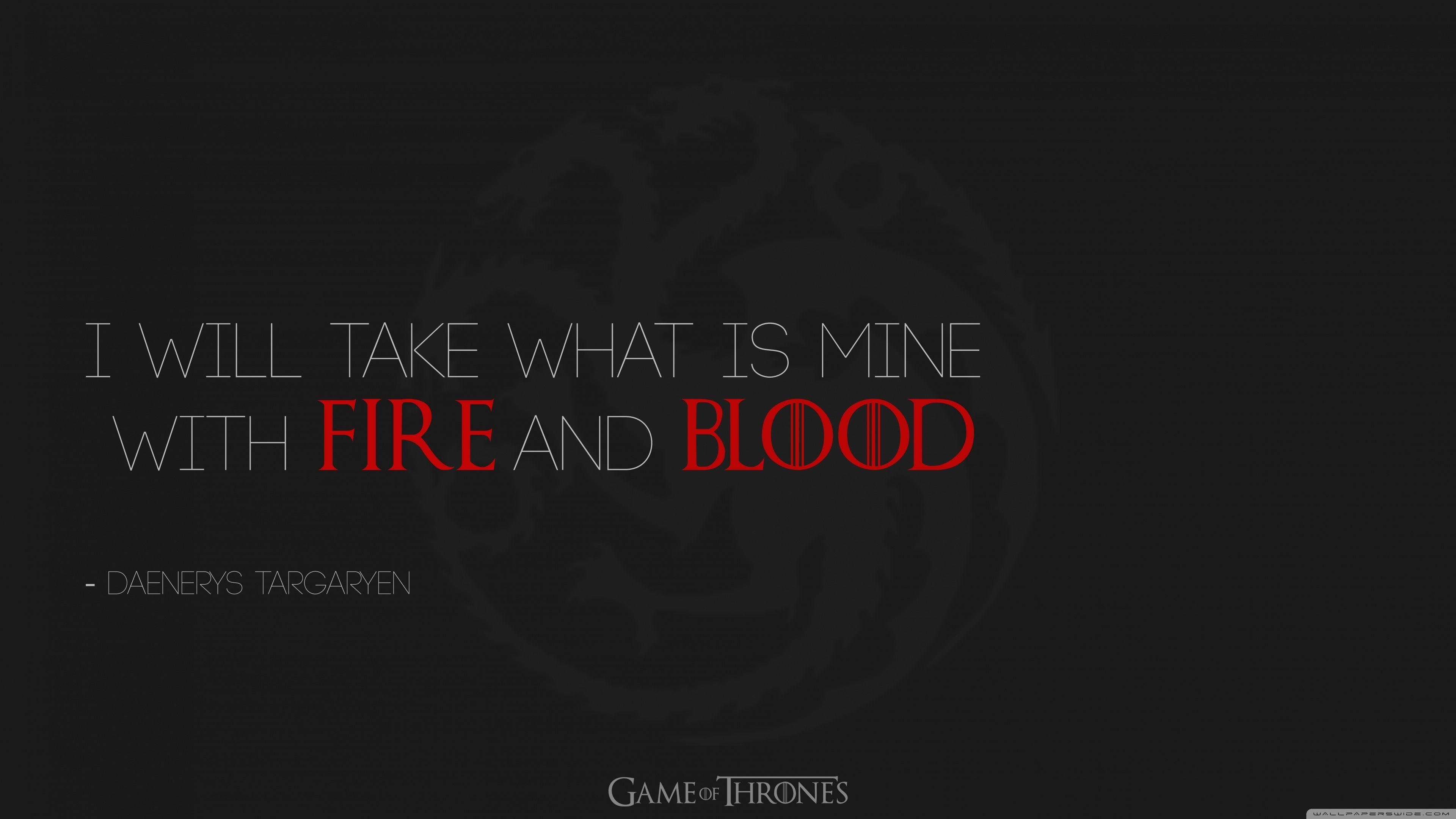 Quotes Game Of Thrones Wallpaper