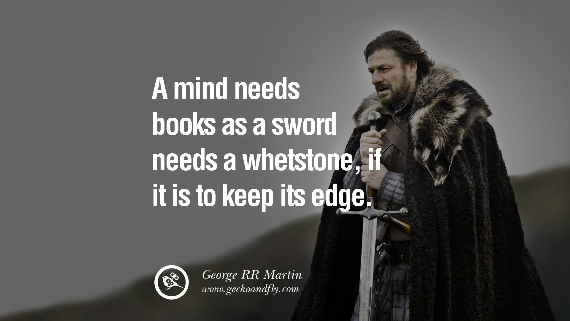 A Game of Thrones Quotes By George RR Martin
