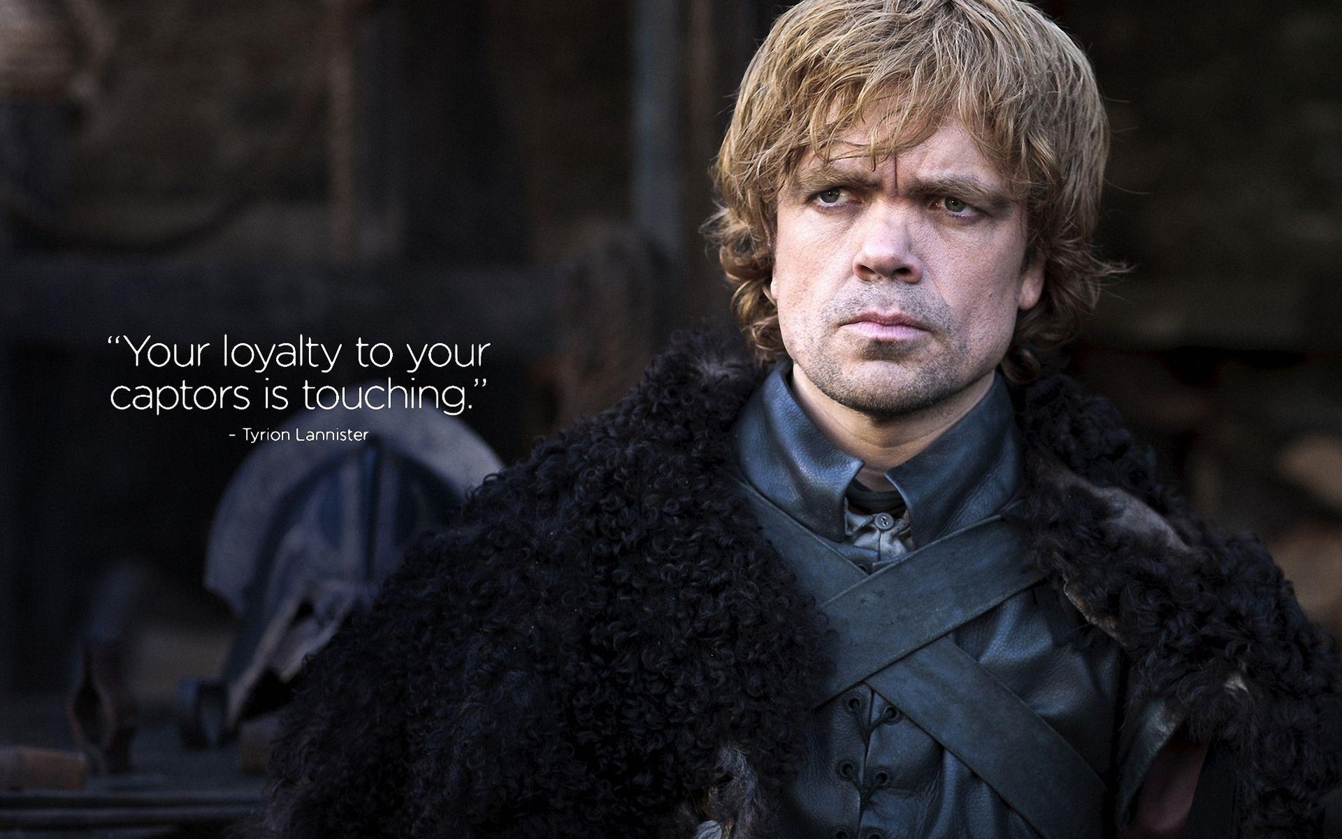 Tyrion lannister quote game of thrones wallpaperx1200