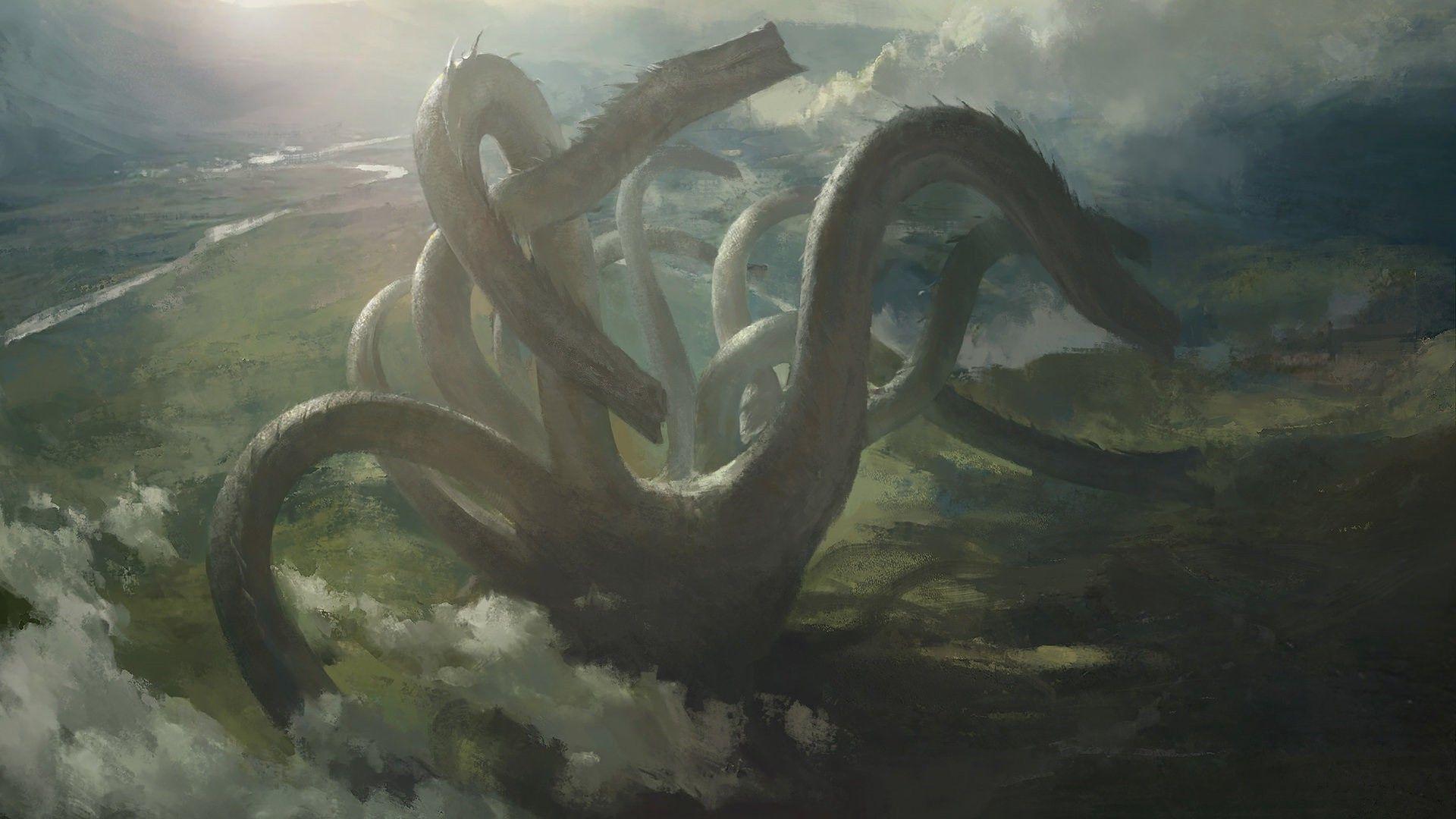 Mazert Young, Fantasy Art, Hydra Wallpapers HD / Desktop and Mobile