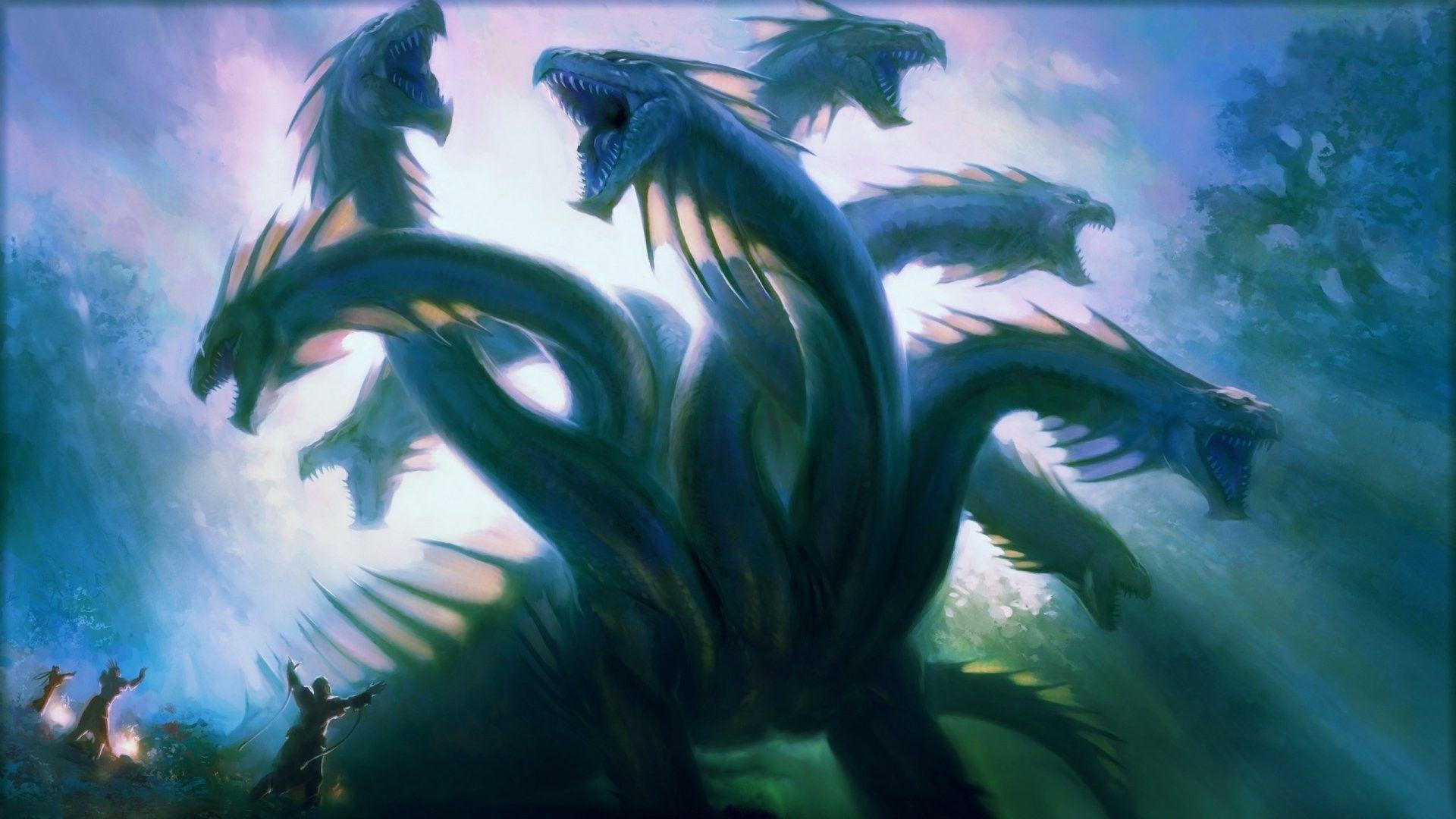 creature fantasy art hydra wallpapers and backgrounds