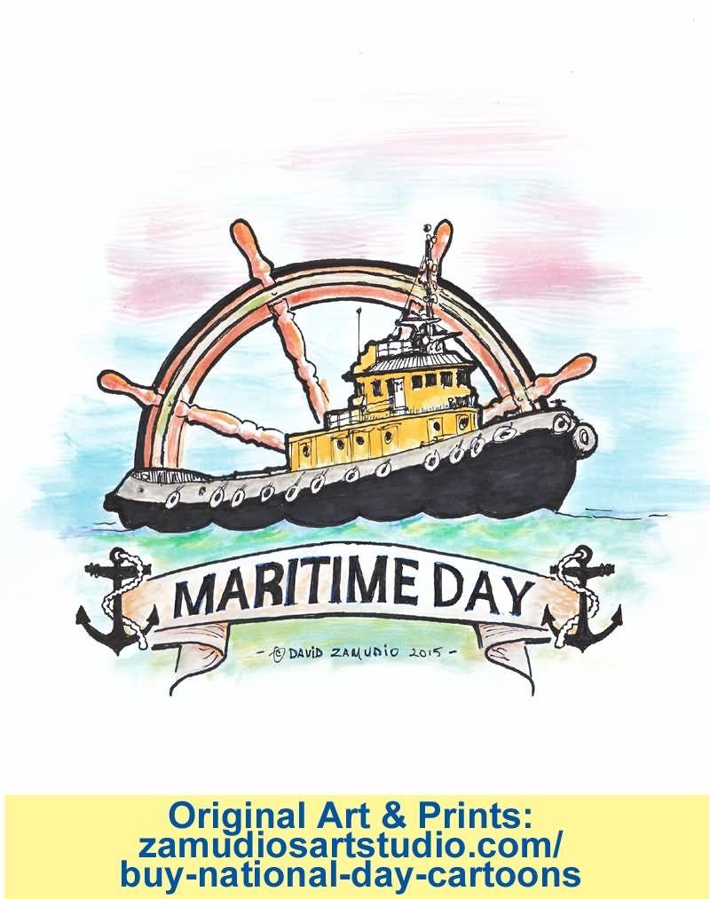 National Maritime Day 2016 Wish Picture And Image