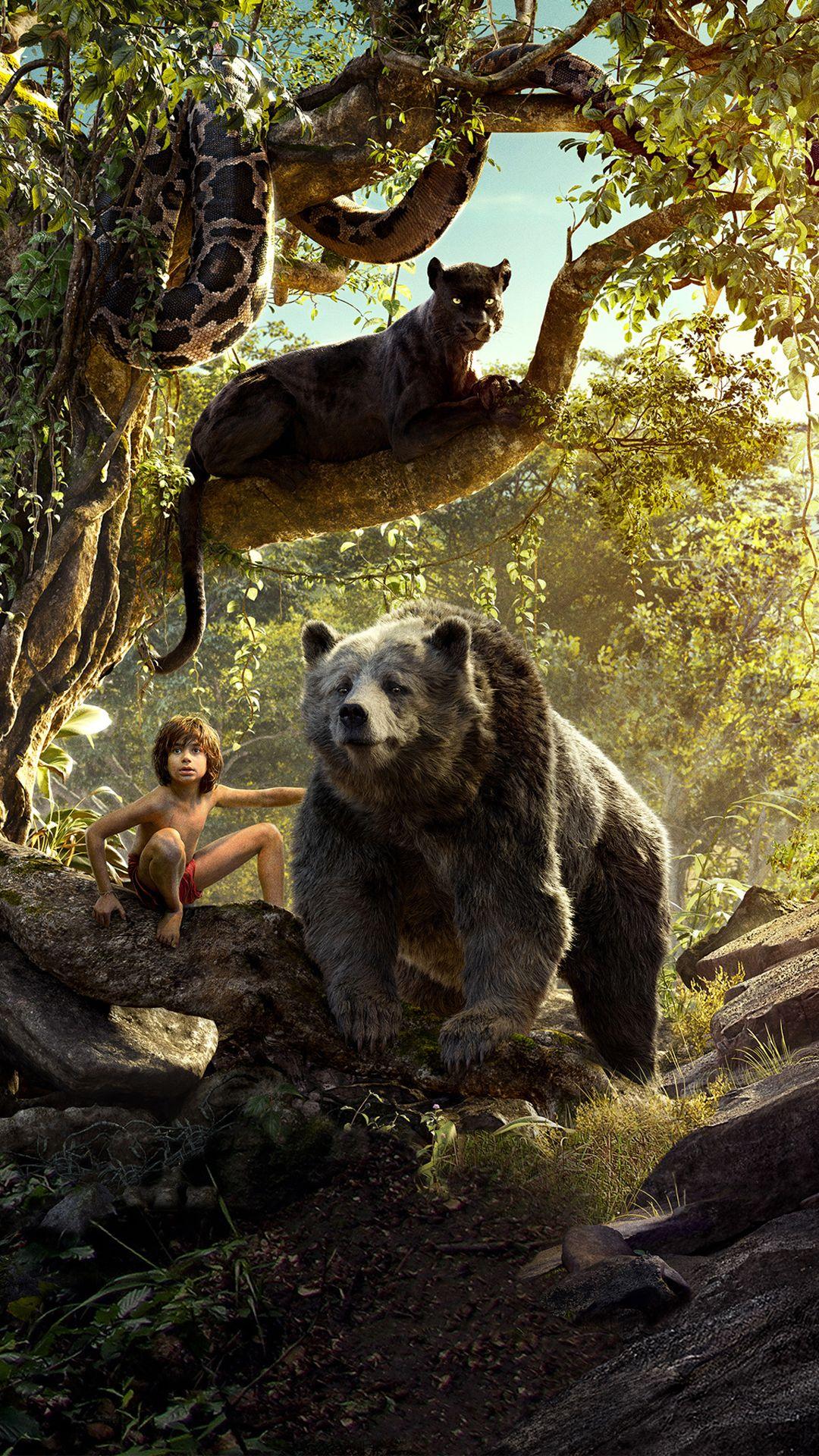 The Jungle Book 2016 Movie Wallpaper for iPhone