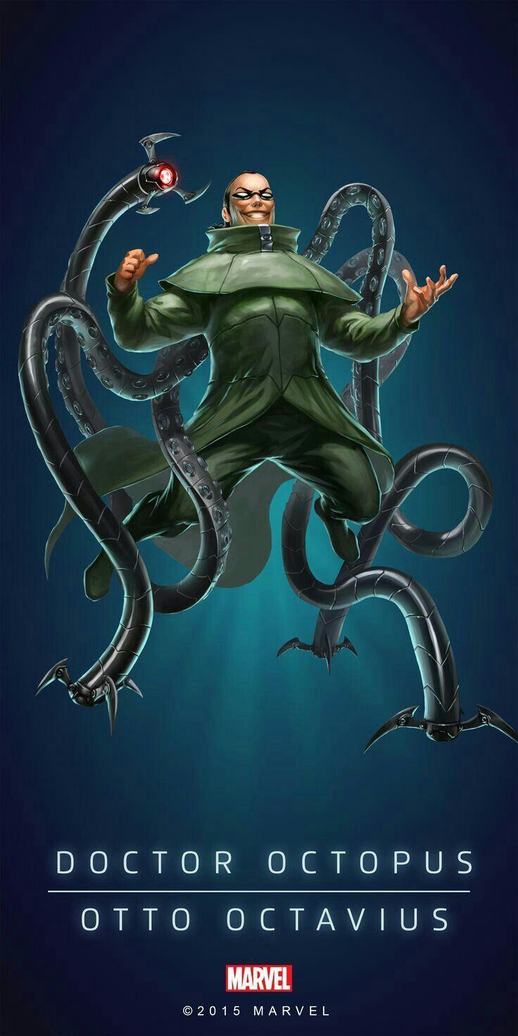 Doctor Octopus Otto Octavius. Art Characters