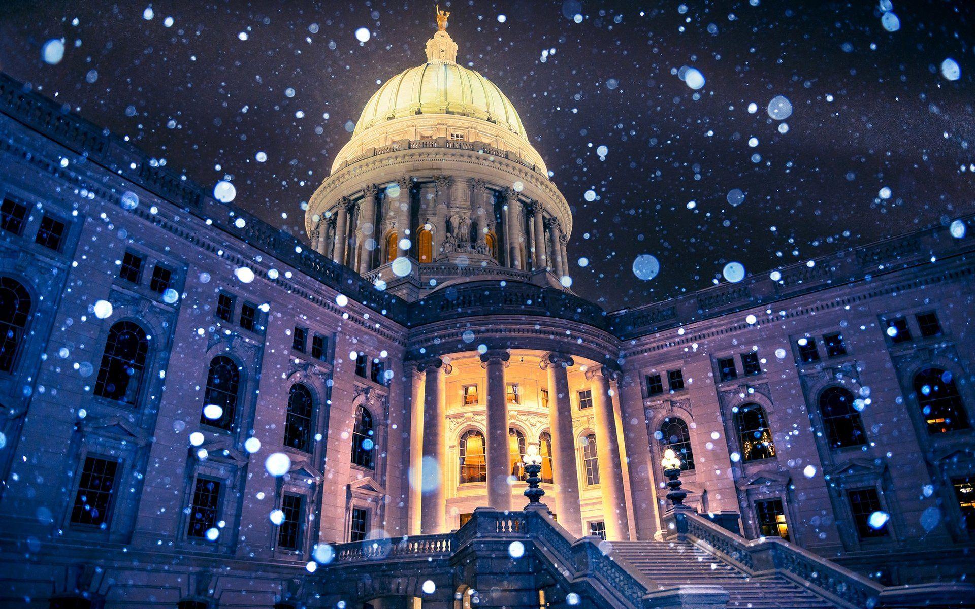Wisconsin State Capitol HD Wallpaper