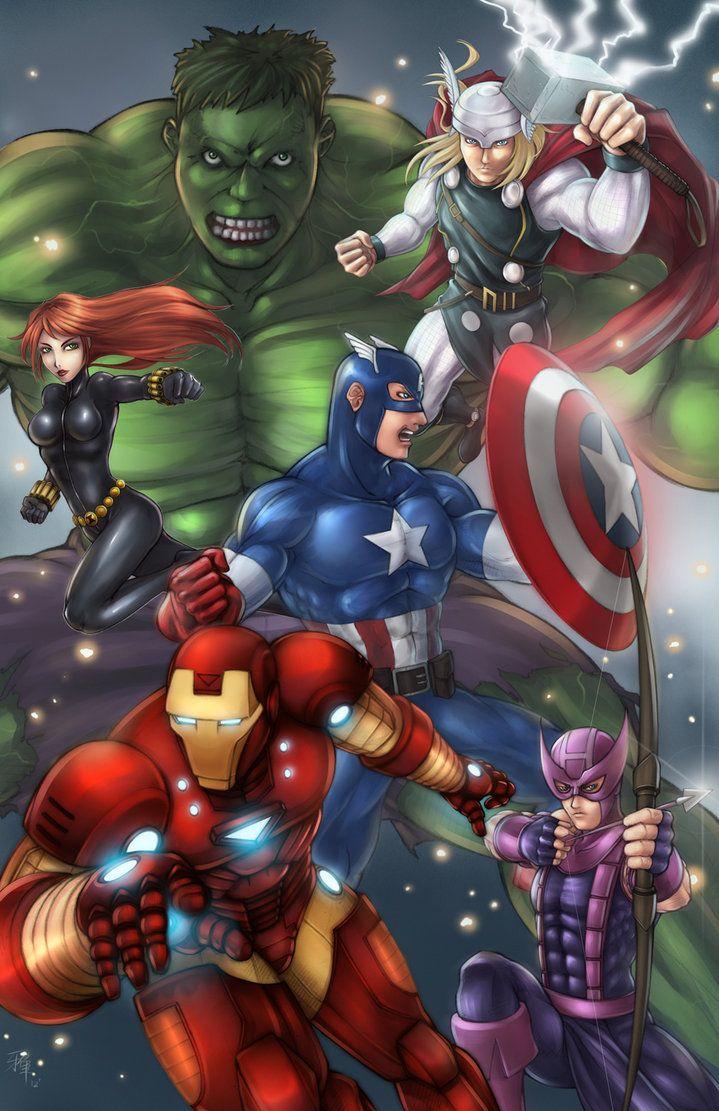 Avengers Assemble By Anii Ki