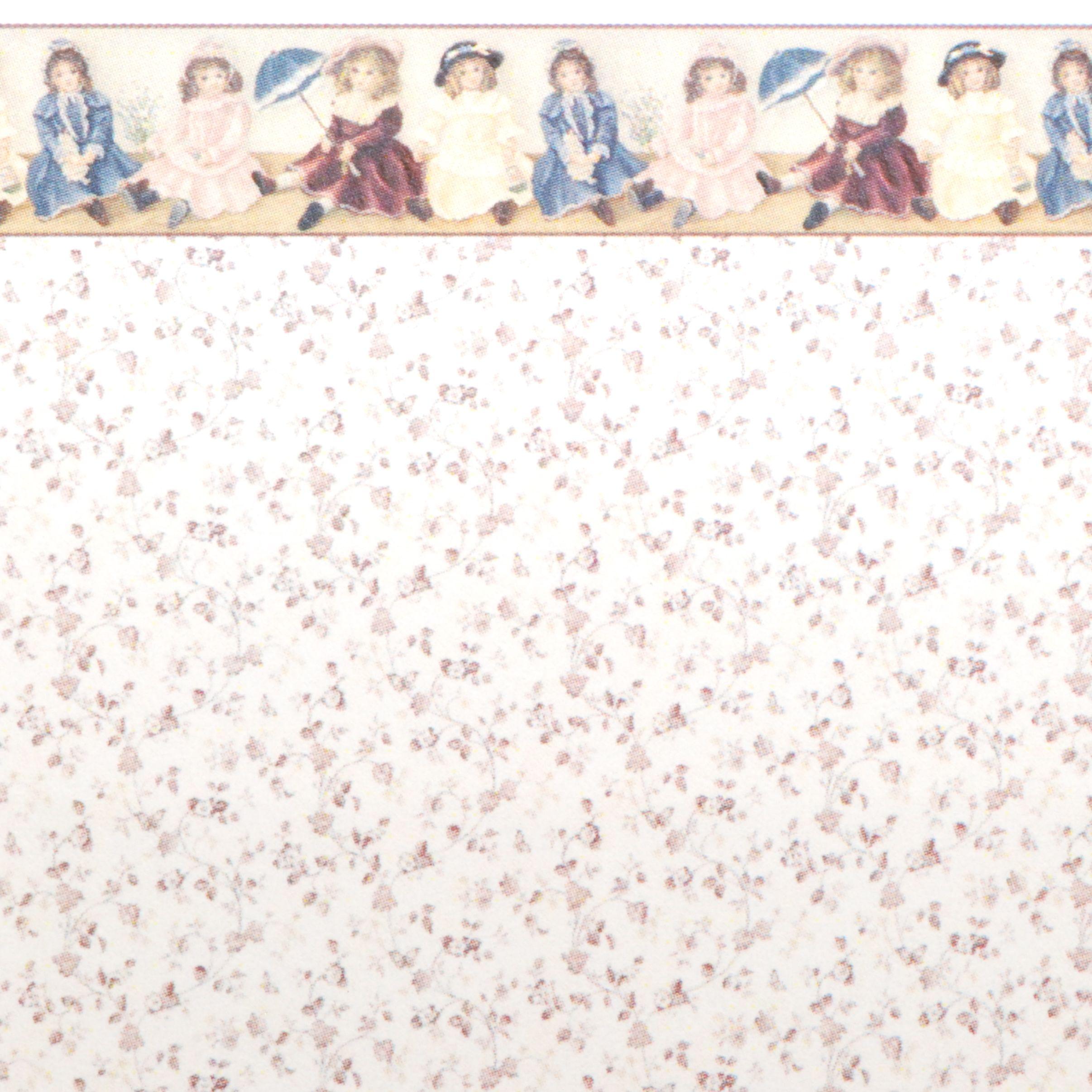Dollhouse wallpaper printable
