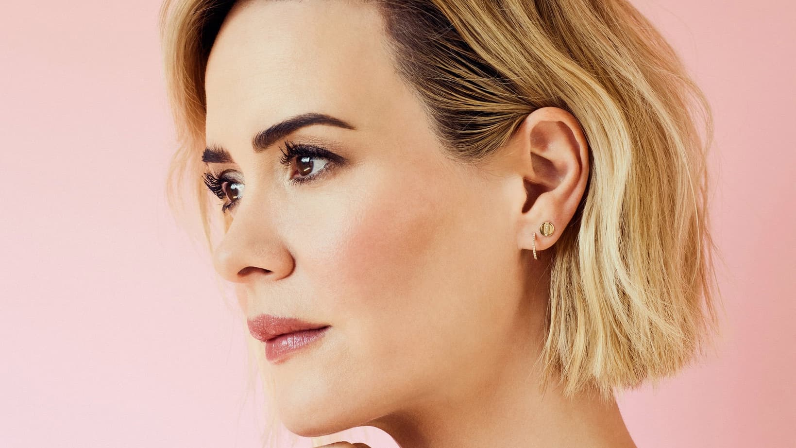 hd wallpaper sarah paulson earrings for desktop HD HD