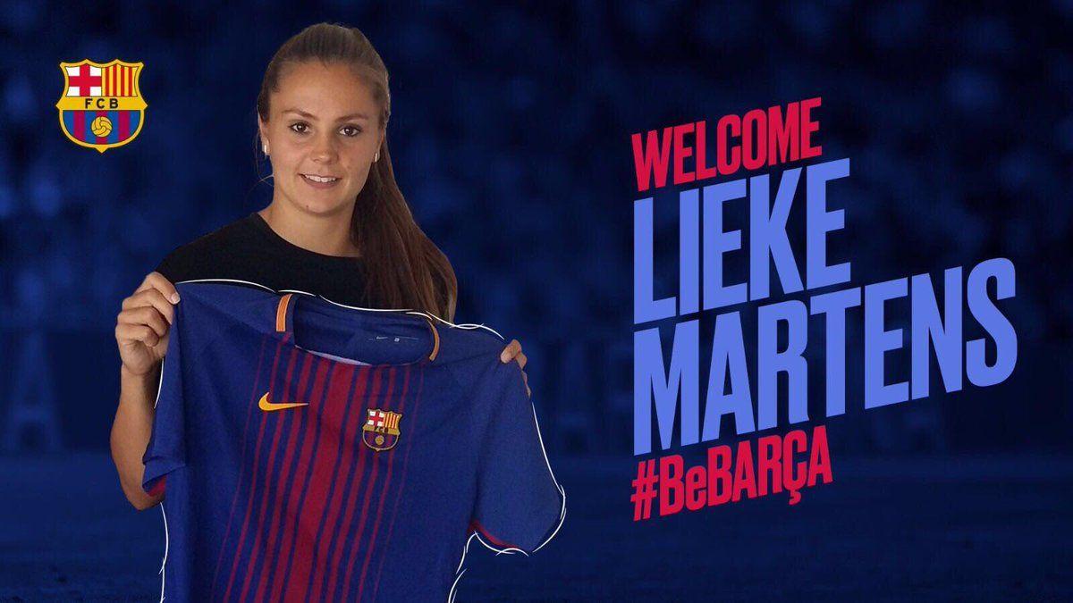 Lieke Martens happy to be joining