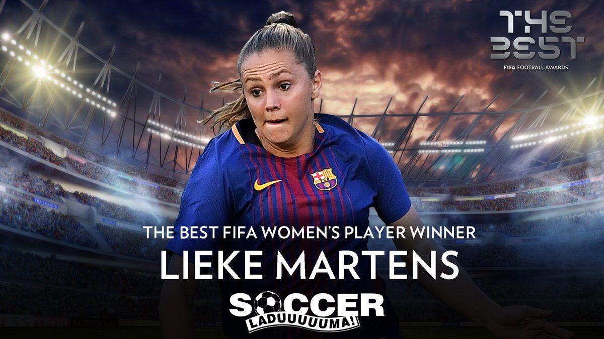 Soccer Laduma Best Women's Player: Lieke Martens