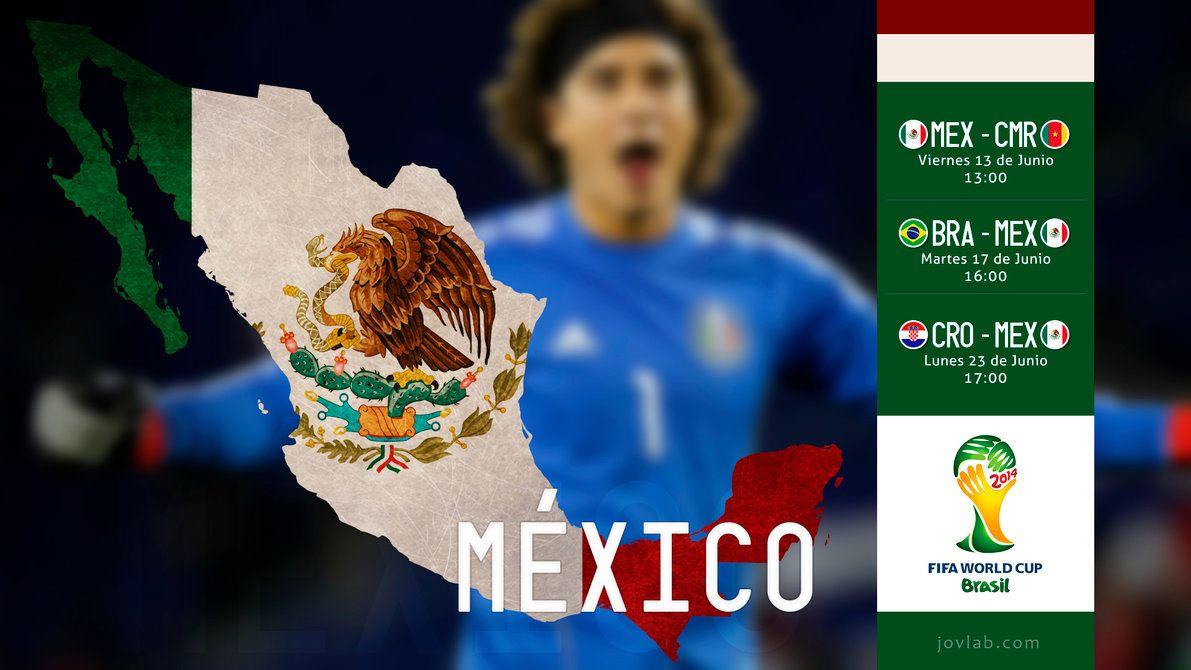 Wallpaper Brasil 2014 (Guillermo Ochoa)