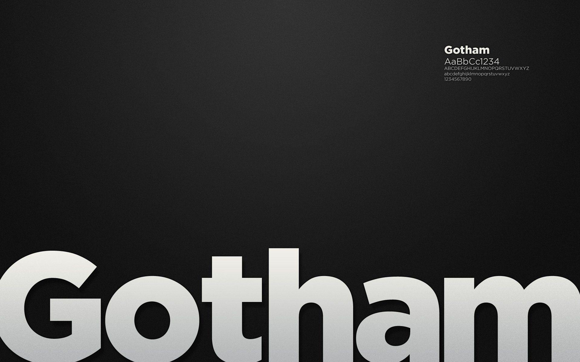 Gotham Font
