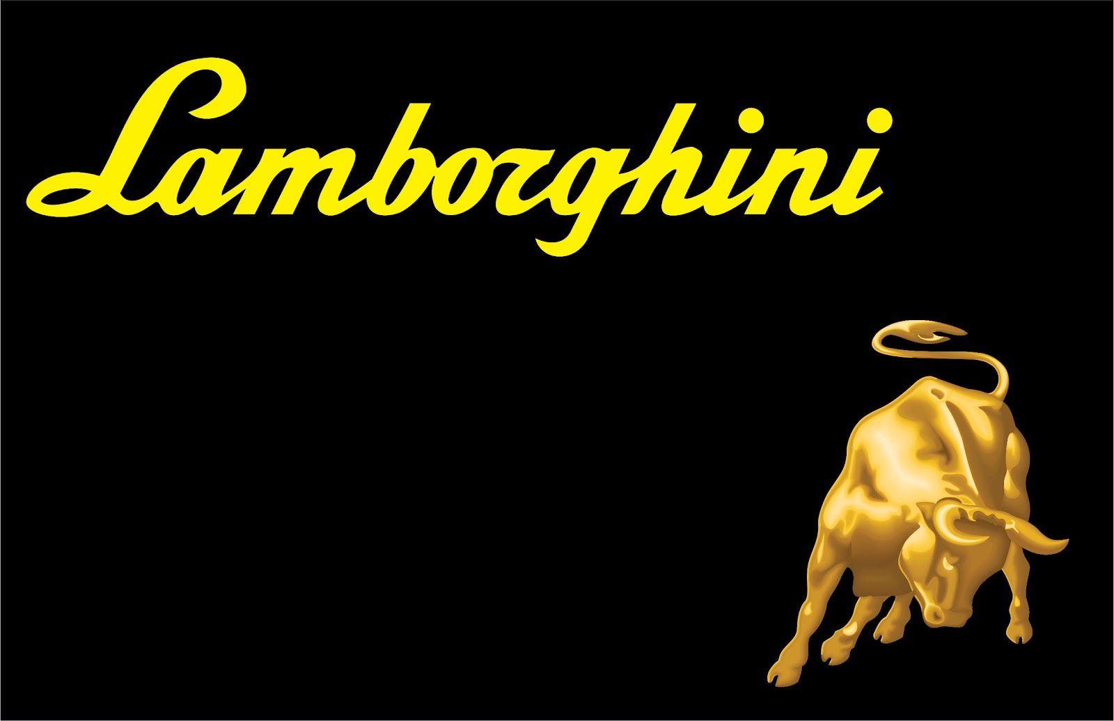 Lamborghini Logo Font Car Wallpaper Download