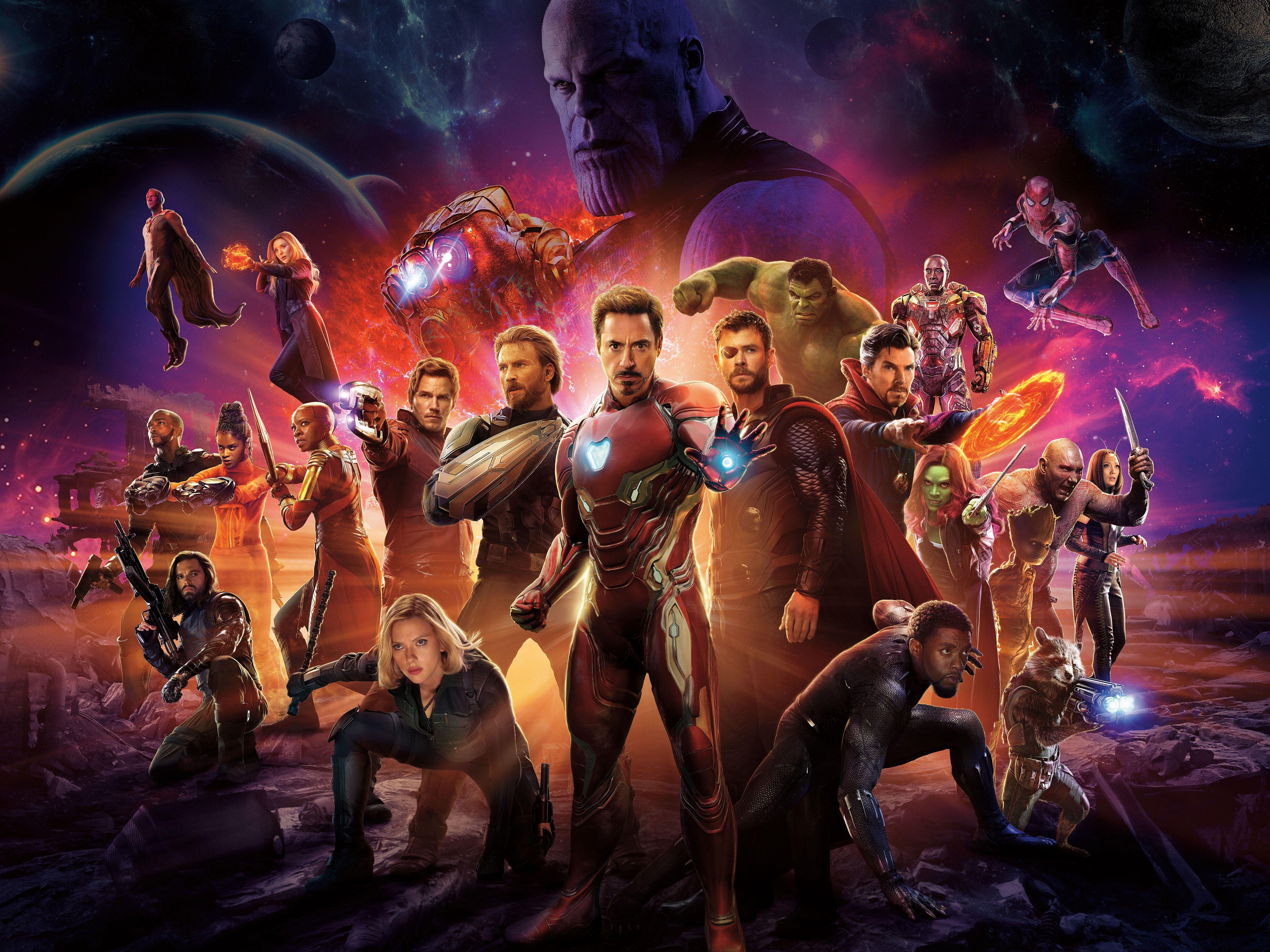 Avengers: Infinity War (2018) 8K UHD 4:3 7680x5760 Wallpaper