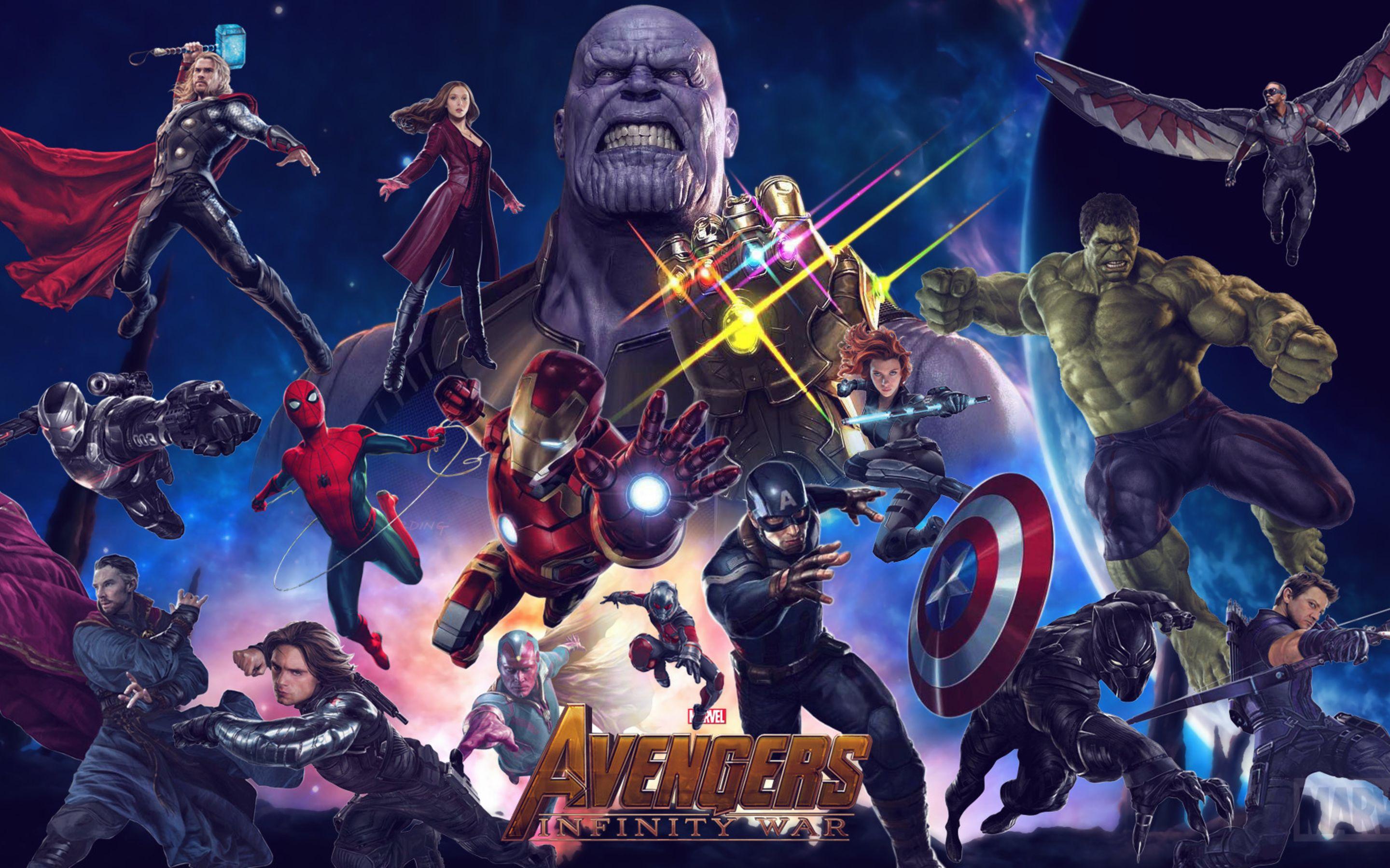 Avengers Infinity War 2018 Movie Macbook Pro Retina HD 4k