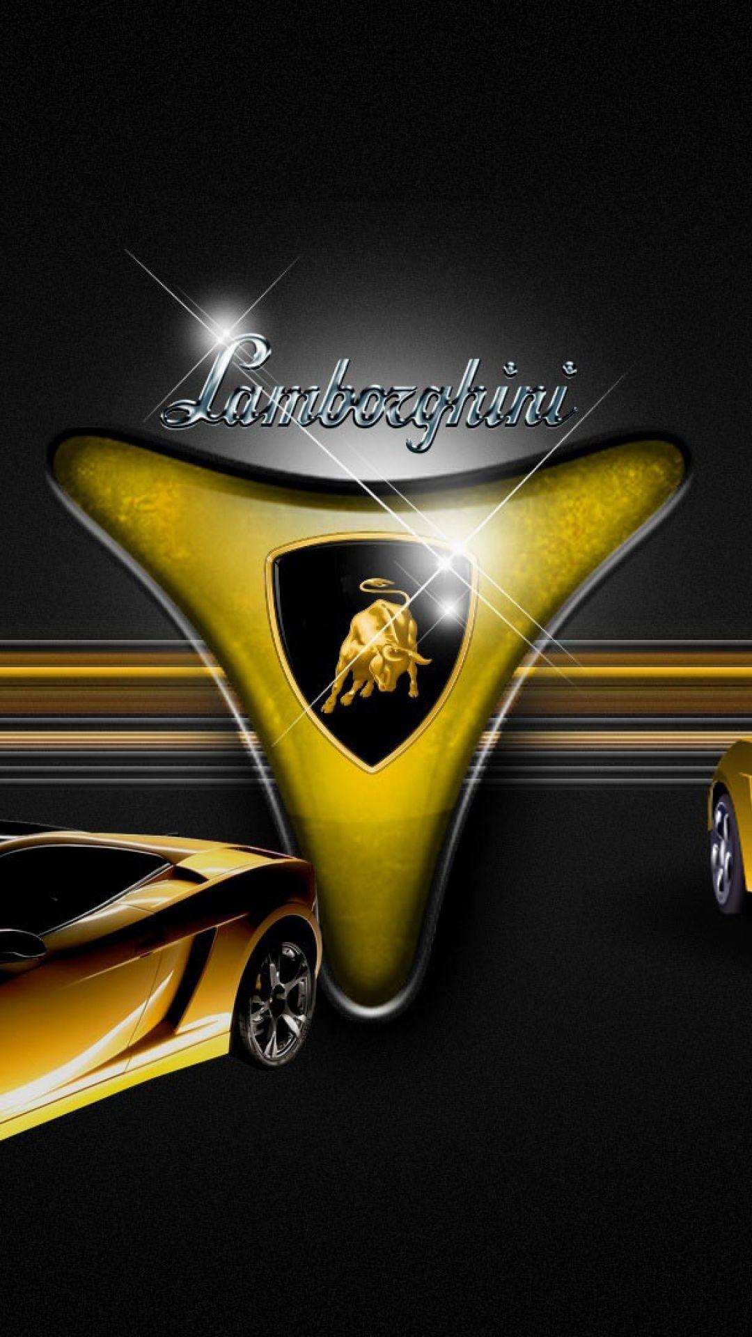 Free 3D Car Logo Lamborghini Wallpaper Download