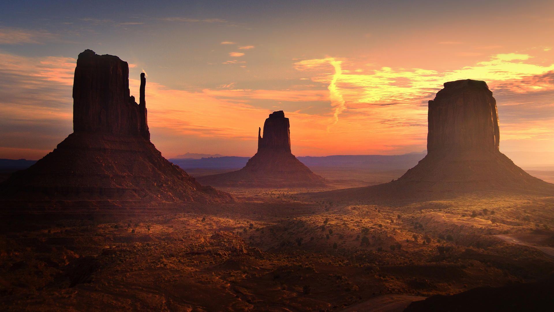 Free Download Monument Valley Sunset Wallpaper Valley