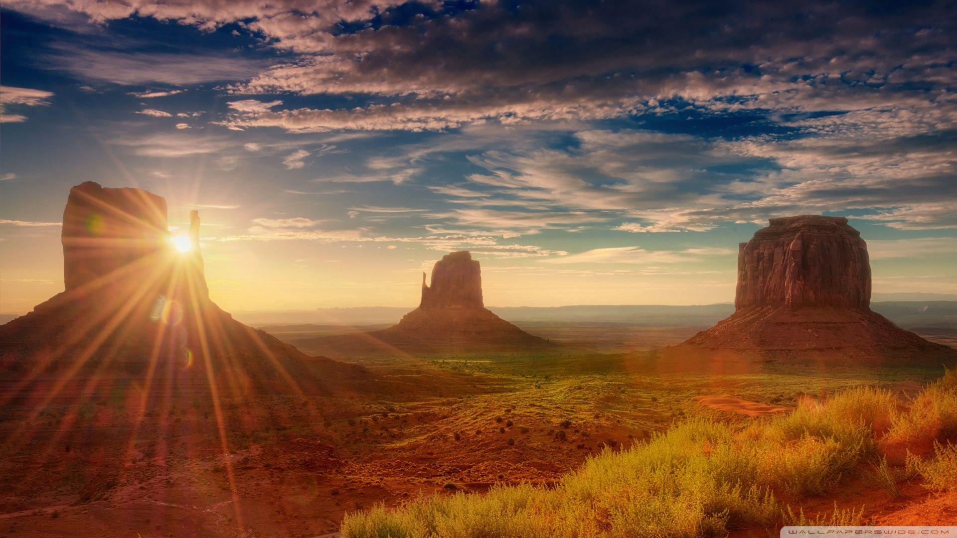 Sunshine Utah Monument Valley ❤ 4K HD Desktop Wallpaper for • Dual