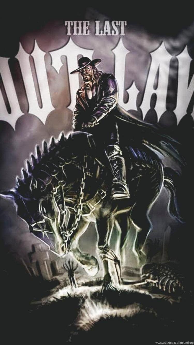 Wwe World Entertainment The Undertaker Logos Outlaw Wallpaper