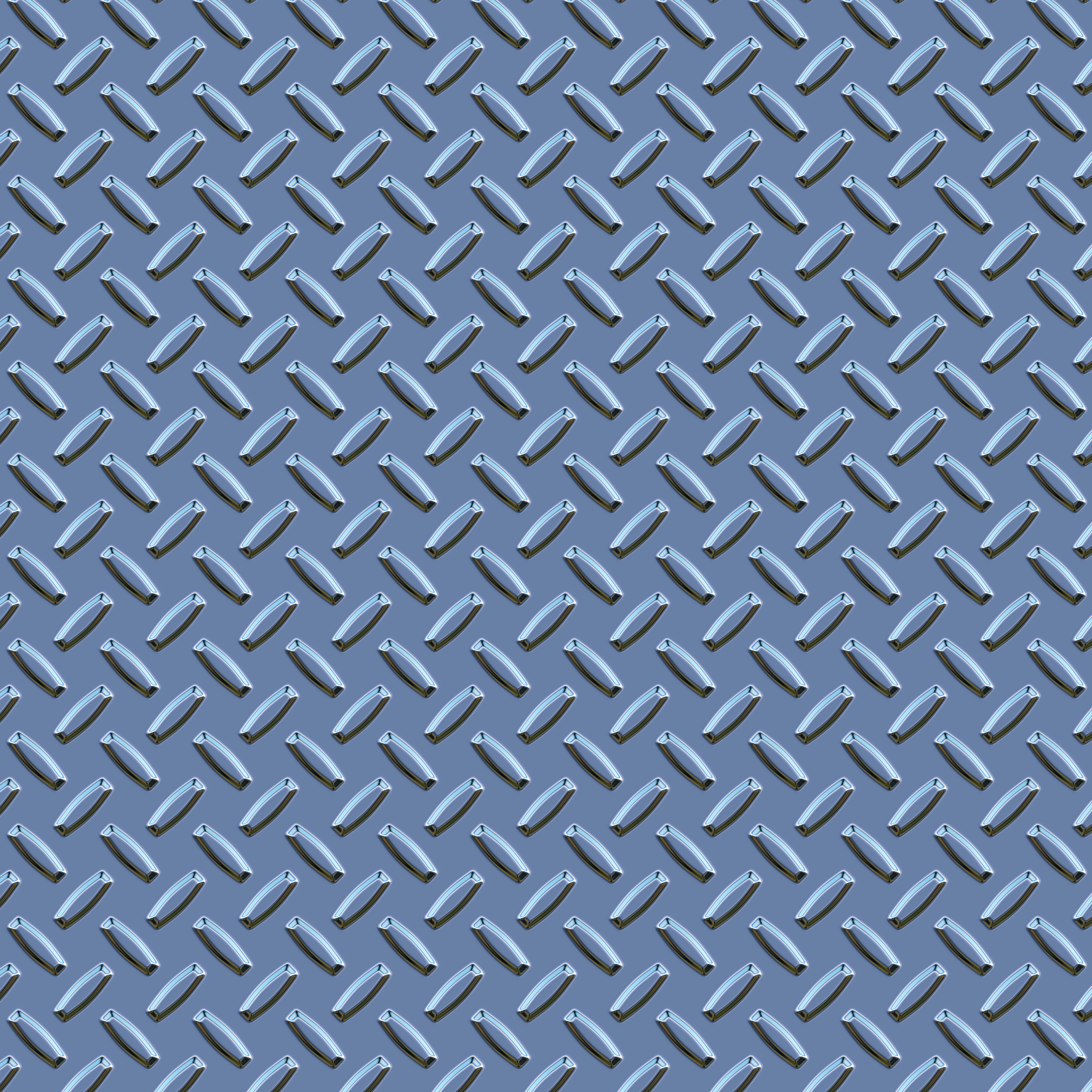 Four Colorful Seamless Diamond Plate Background Textures