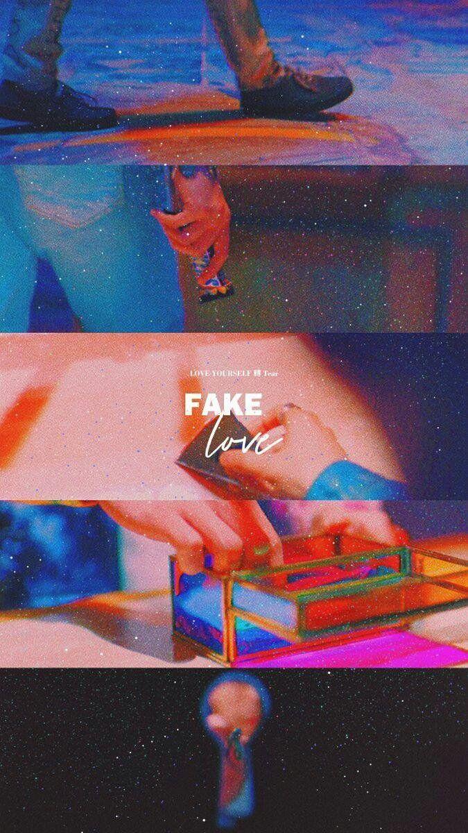 Fake Love by BTS Wallpaper for Phone and HD Desktop Background