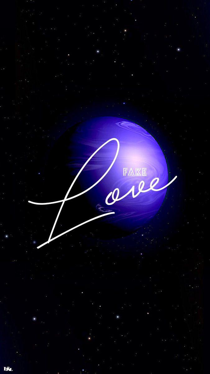 BTS LAYOUTS - ∙∘✧✵ Fake Love Wallpaper Lockscreen