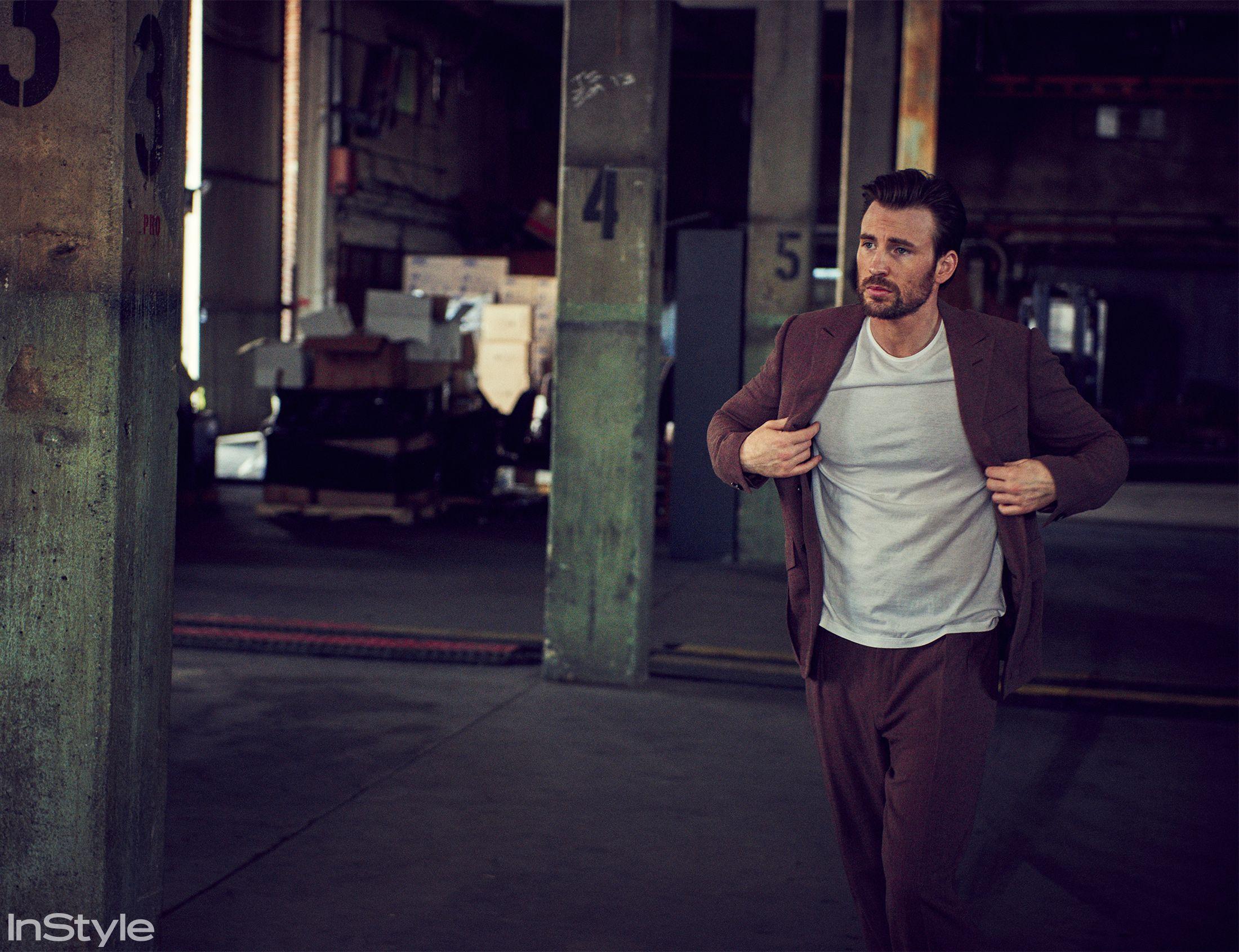 See Exclusive Smoldering Photo of Captain America's Chris Evans
