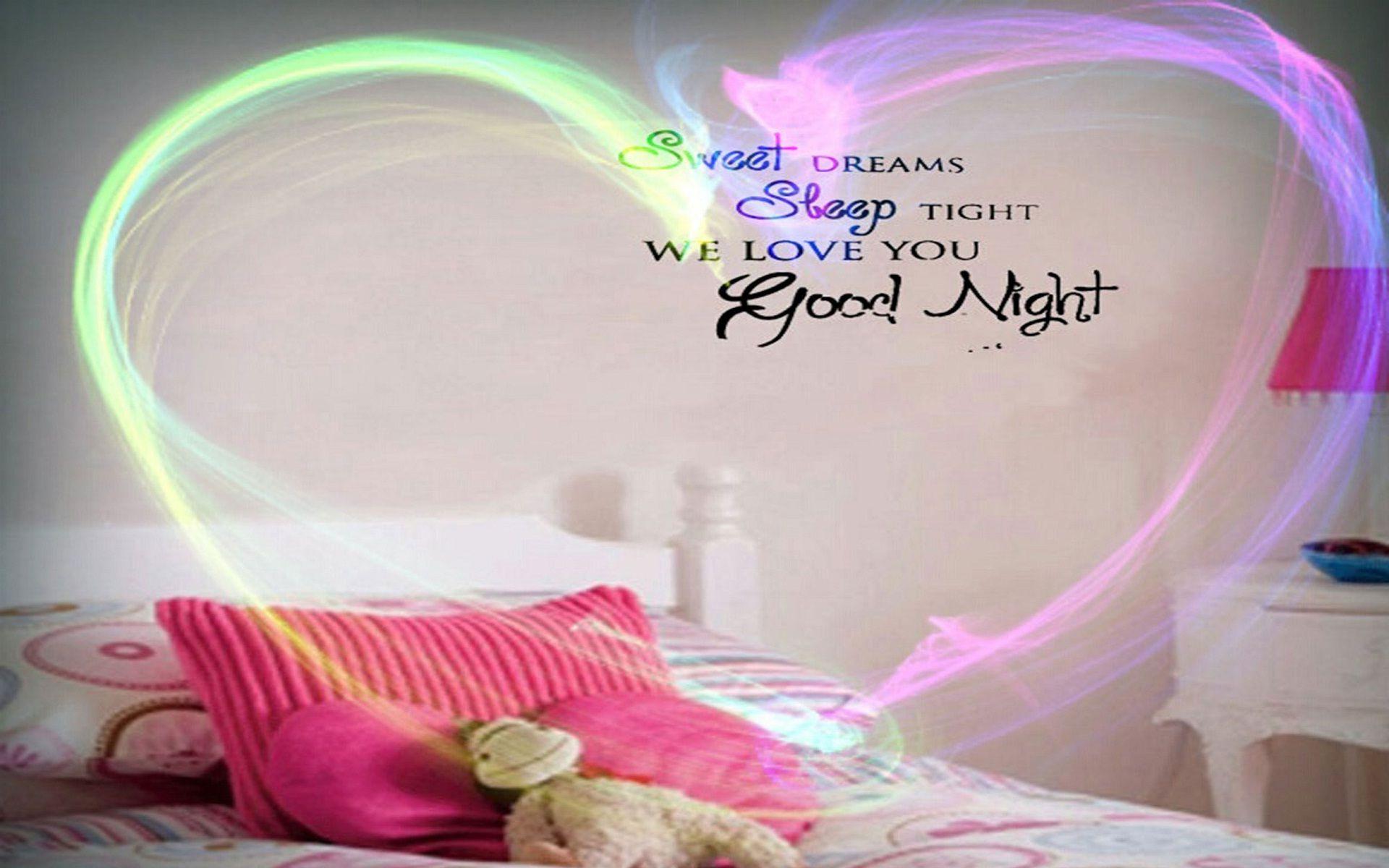 Good night bed love