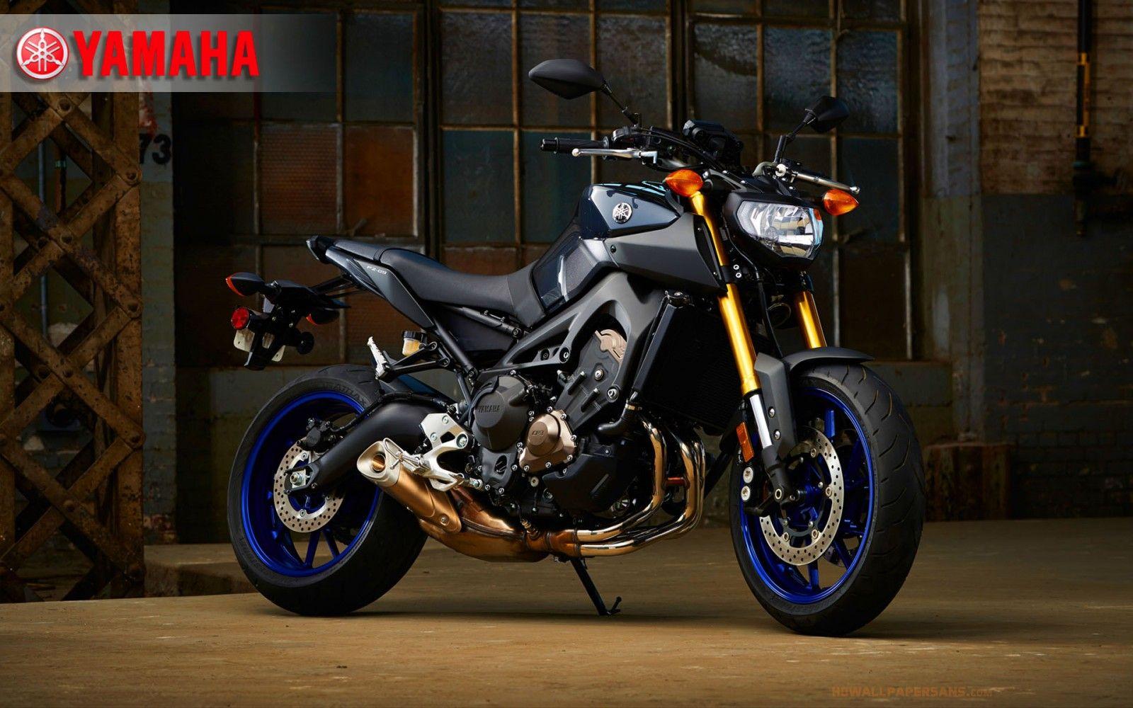 Black Yamaha FZ 09 2015 Picture Wallpaper. Motorcycles HD Wallpaper