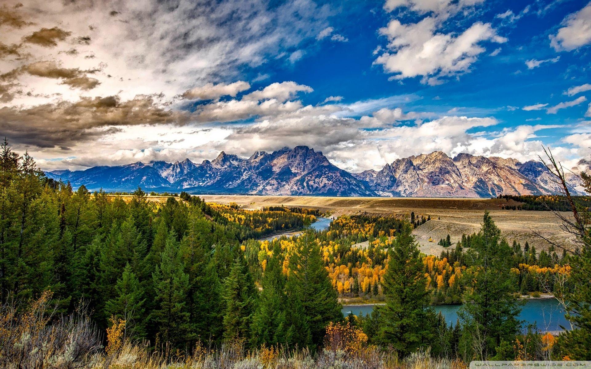 Grand Teton National Park, Autumn ❤ 4K HD Desktop Wallpaper for 4K